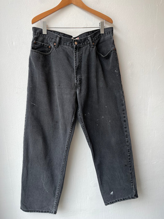 Y2K Levi's 550 Black 38"