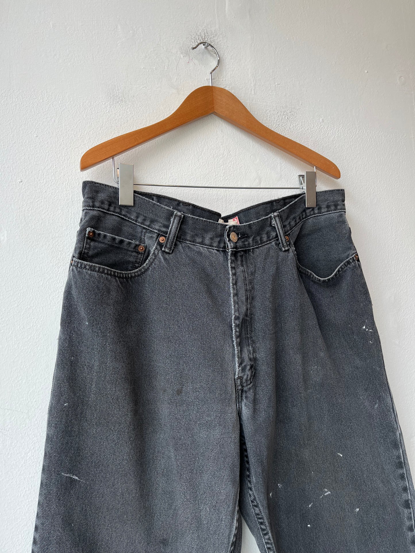 Y2K Levi's 550 Black 38"