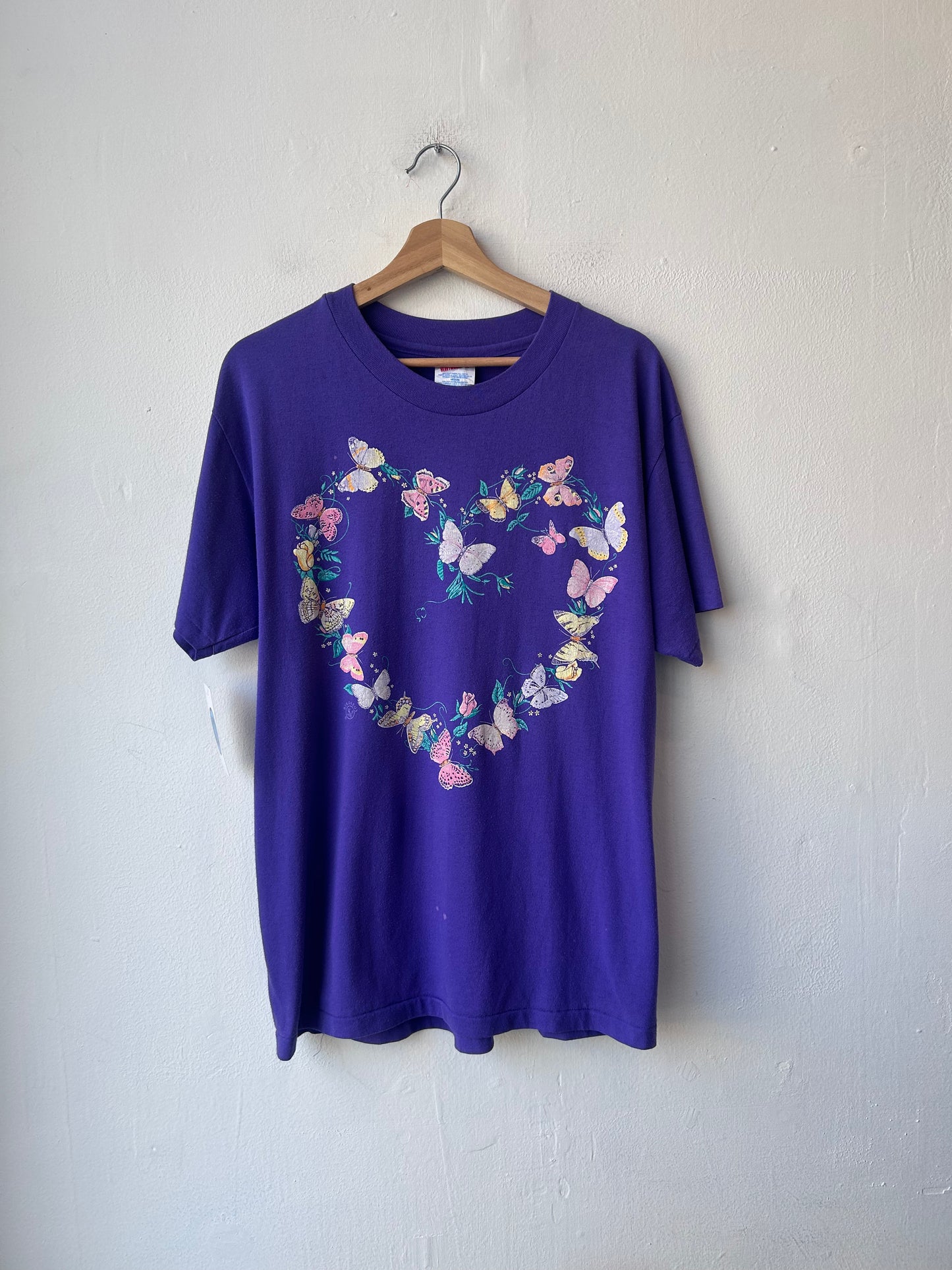 90's Butterfly Heart T-Shirt