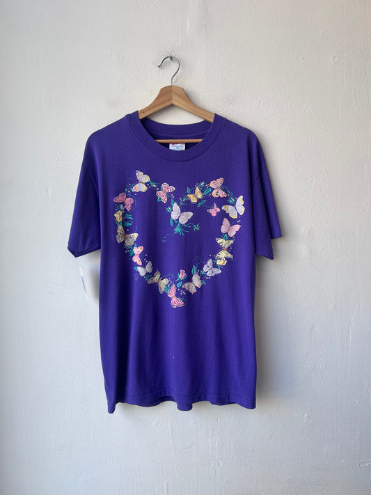 90's Butterfly Heart T-Shirt