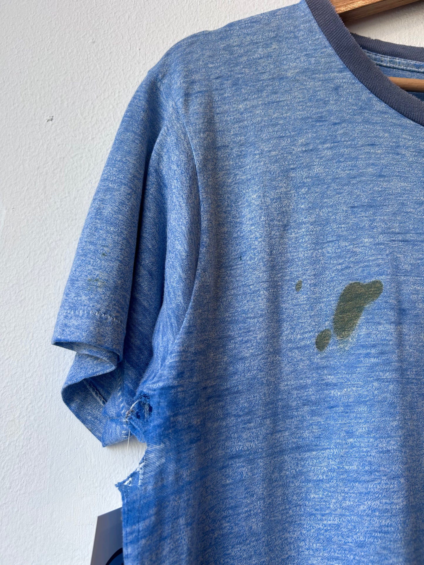 80's Distressed Pocket Tee