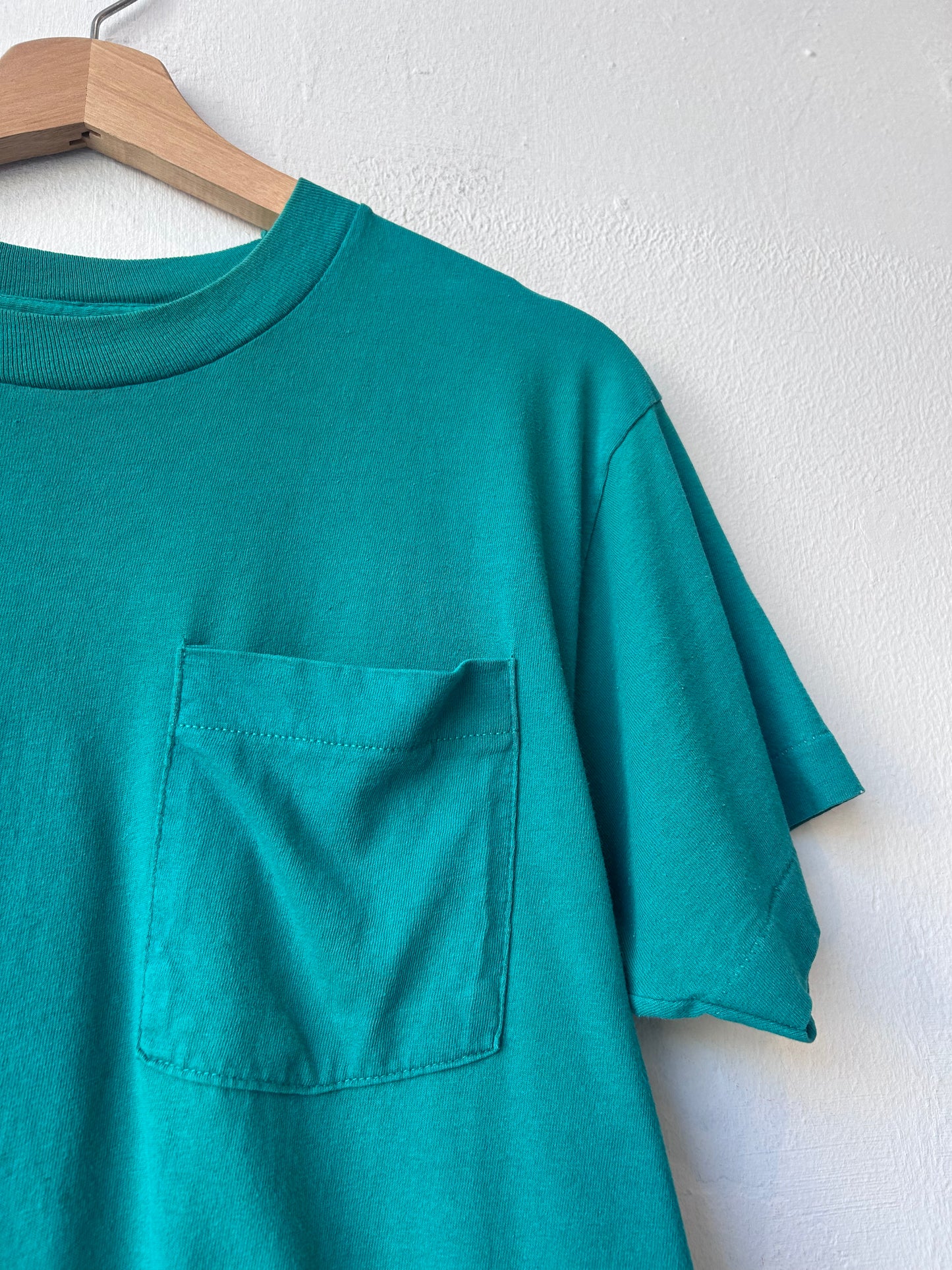 90's Green Pocket Tee