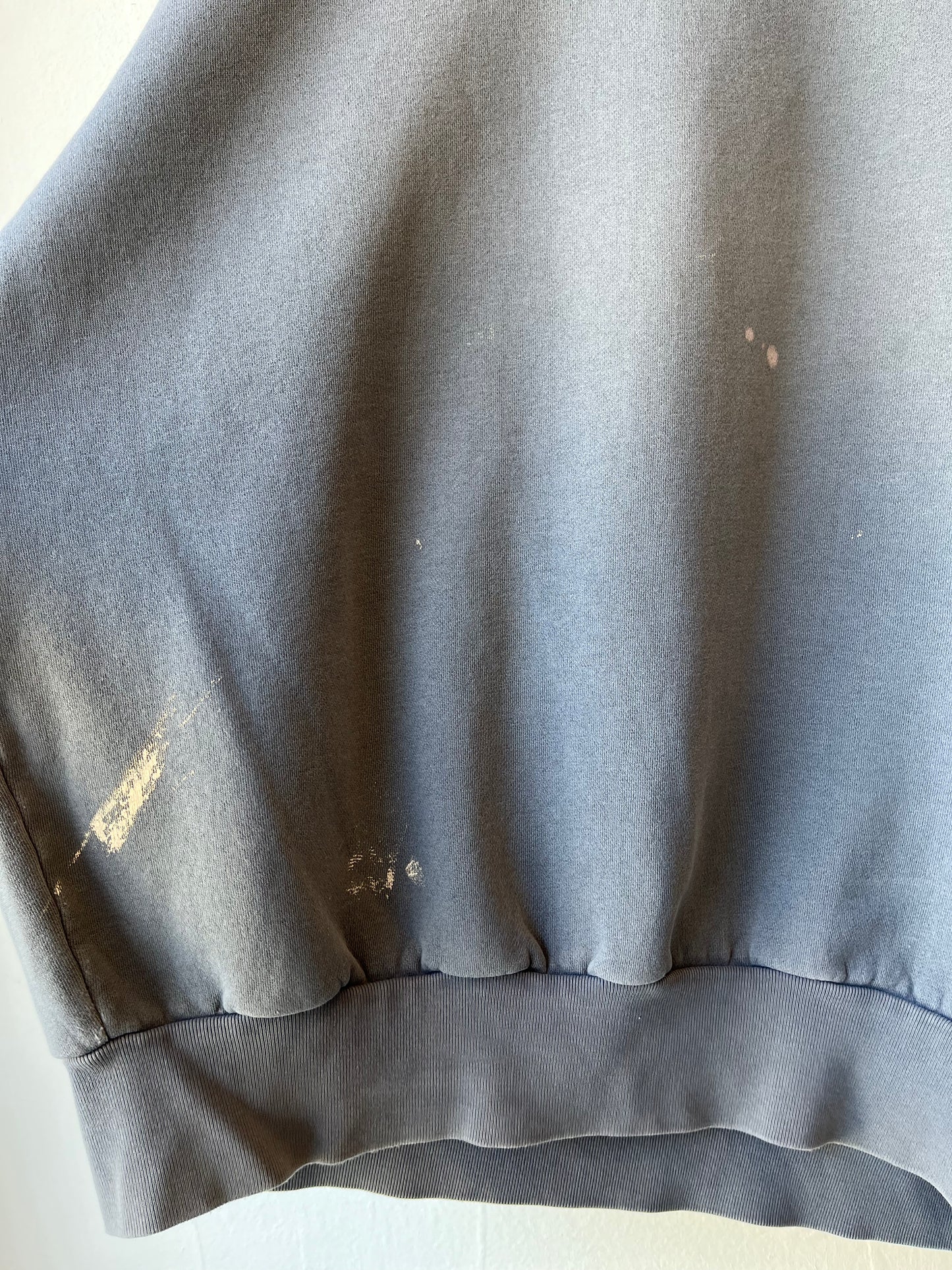 90's Distressed Polo Sweatshirt