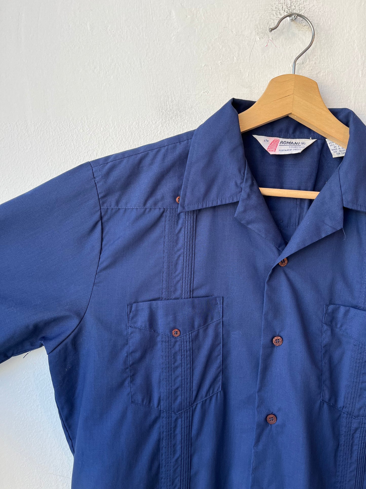 80's Guayabera Shirt