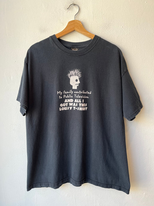 Y2K Funny PBS T-Shirt