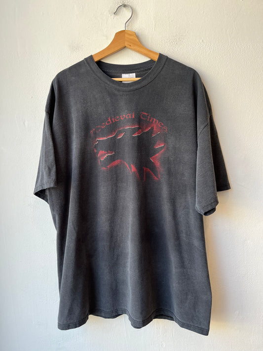 Y2K Medieval Times Faded T-Shirt