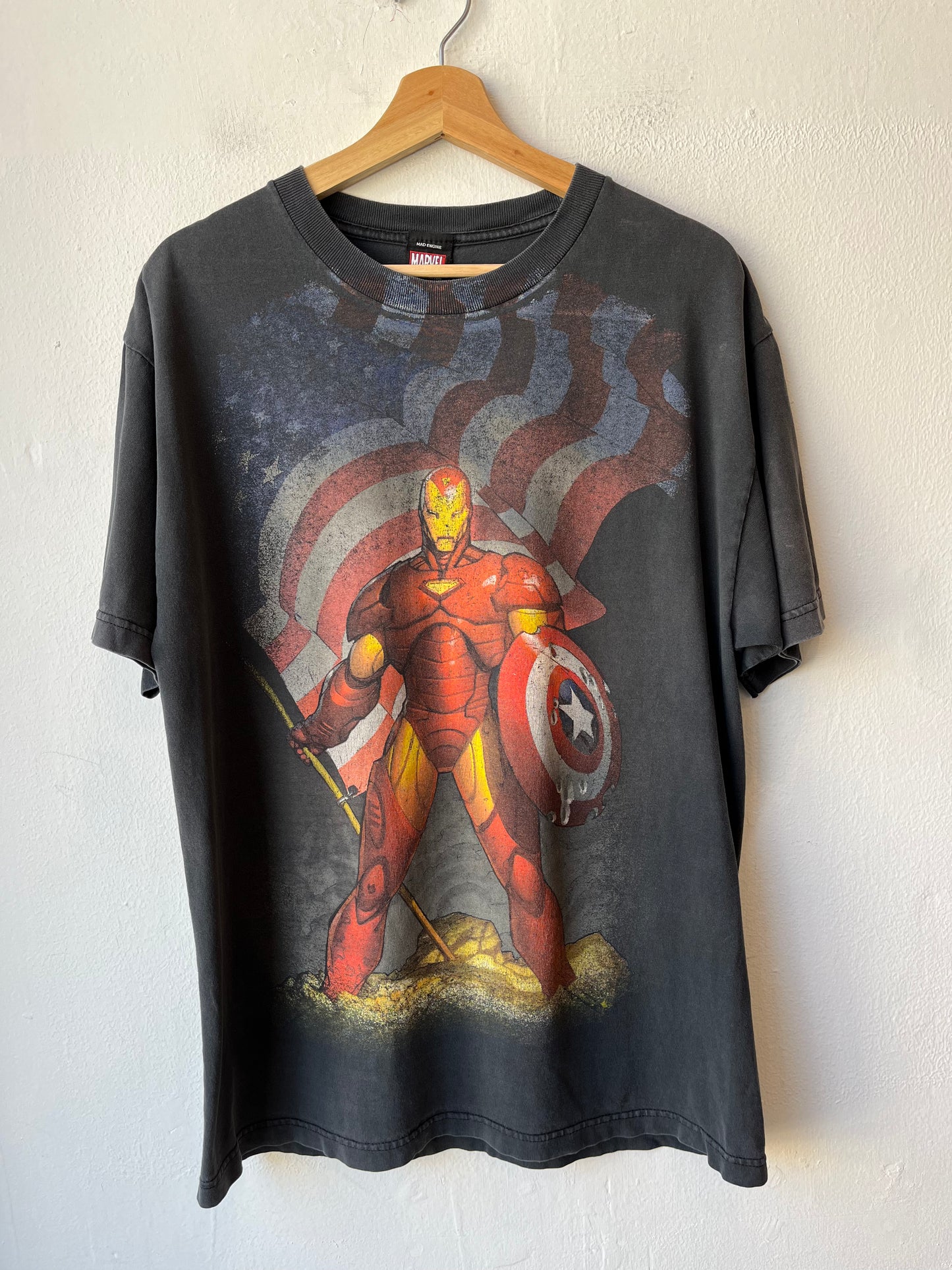 Y2K Marvel Mad Engine T-Shirt