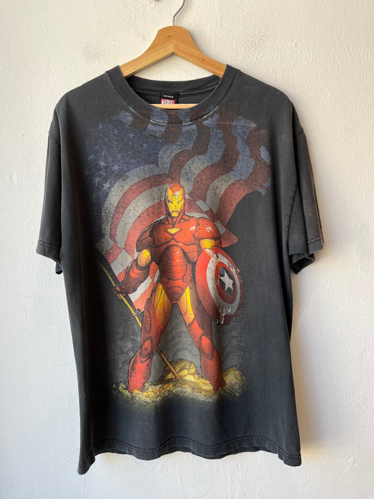 Y2K Marvel Mad Engine T-Shirt