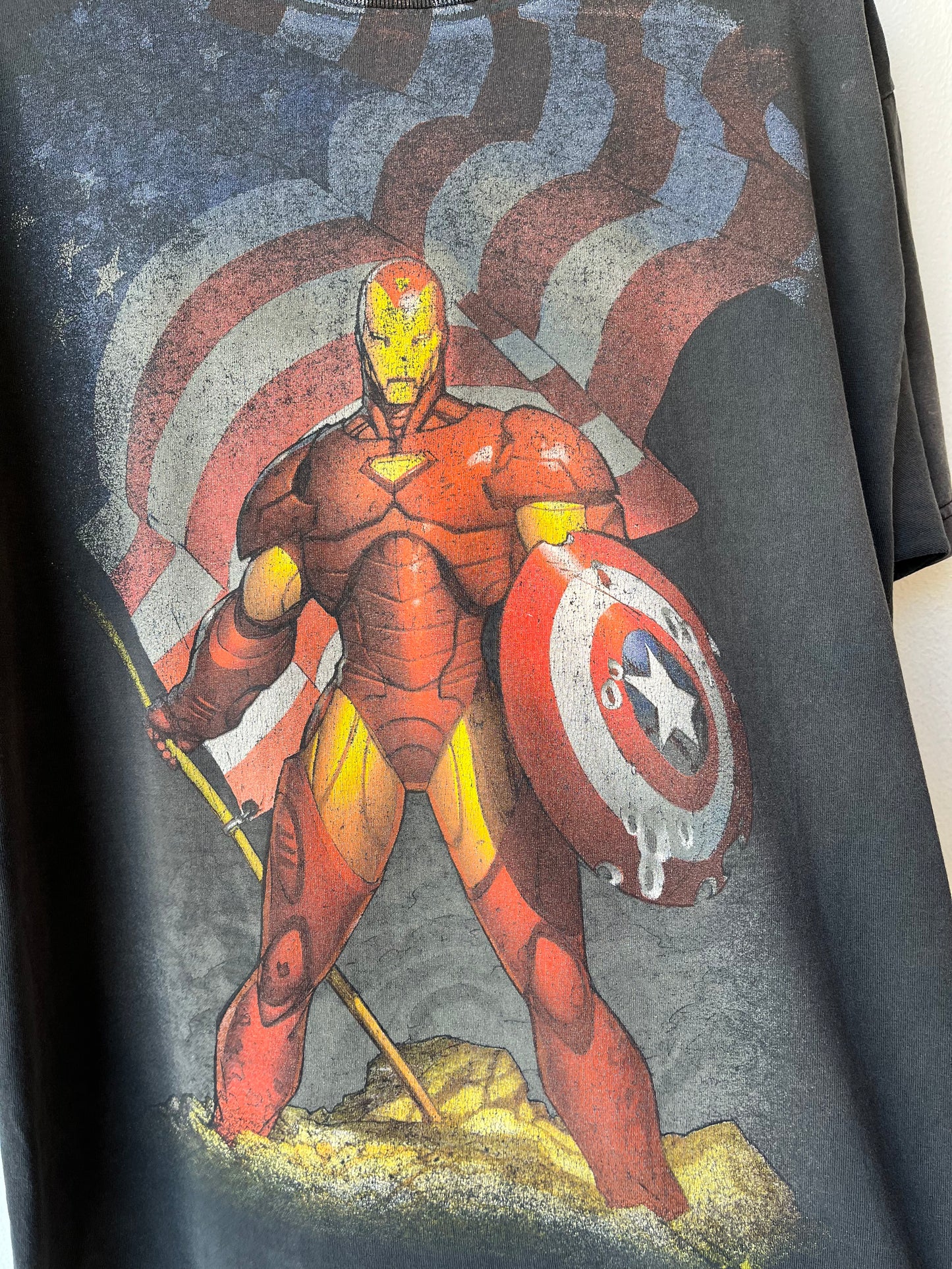 Y2K Marvel Mad Engine T-Shirt