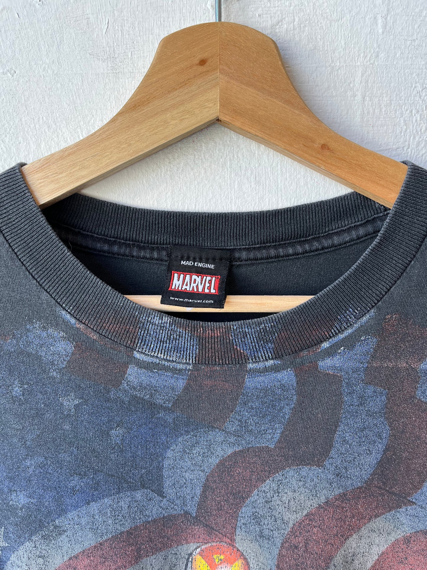 Y2K Marvel Mad Engine T-Shirt