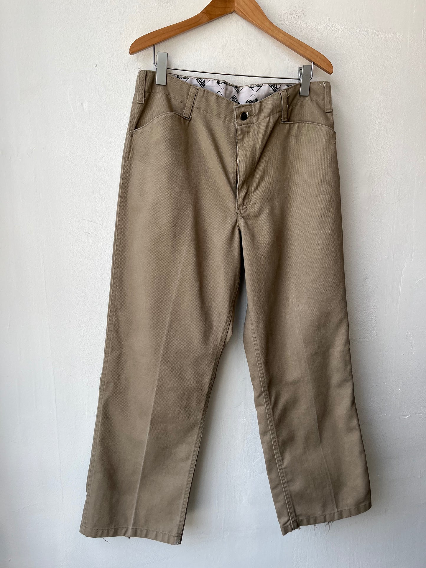 Y2K Ben Davis Tan Work Pants 32"