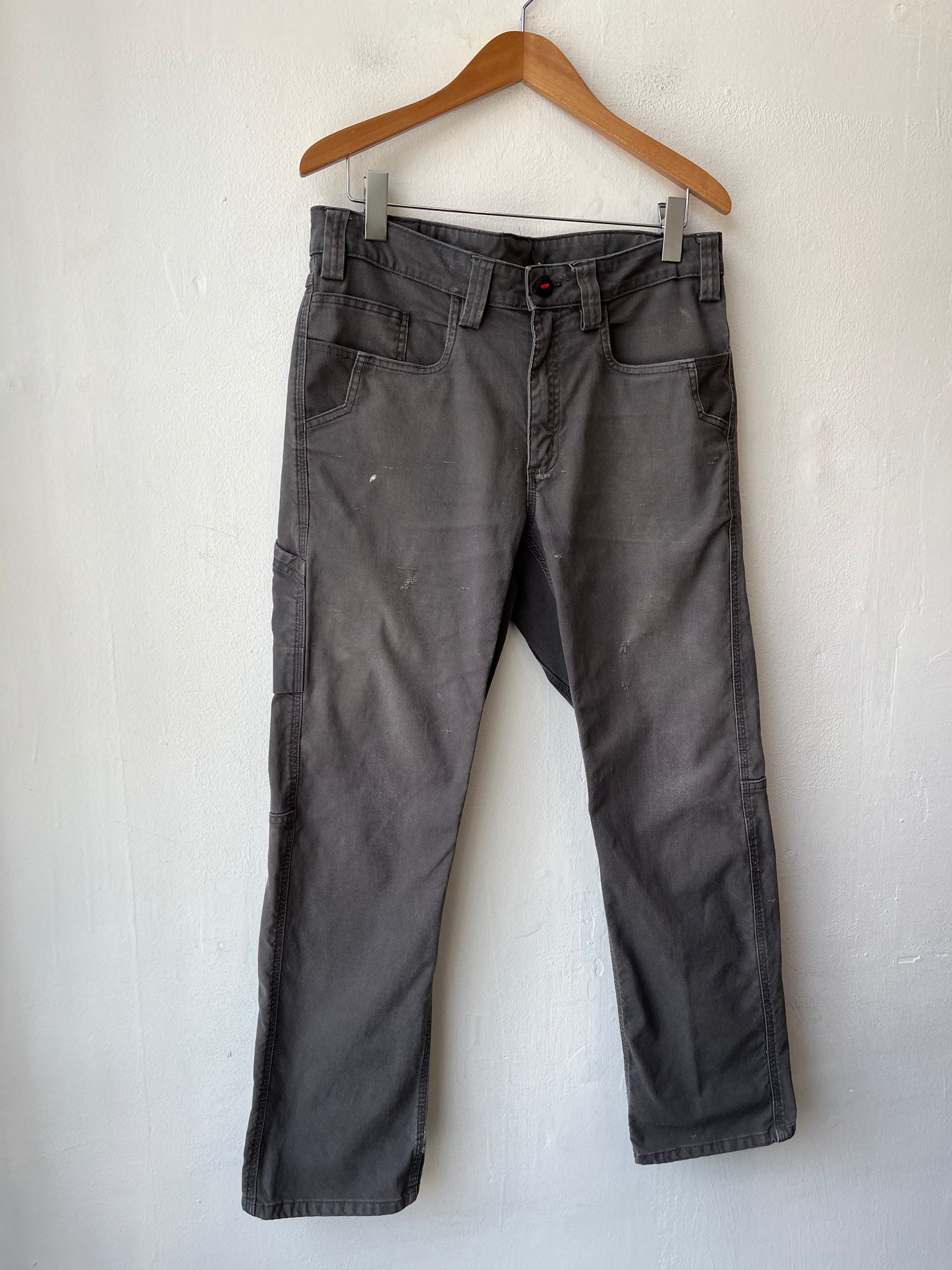 Y2K Milwaukee Gray Work Pants 33"