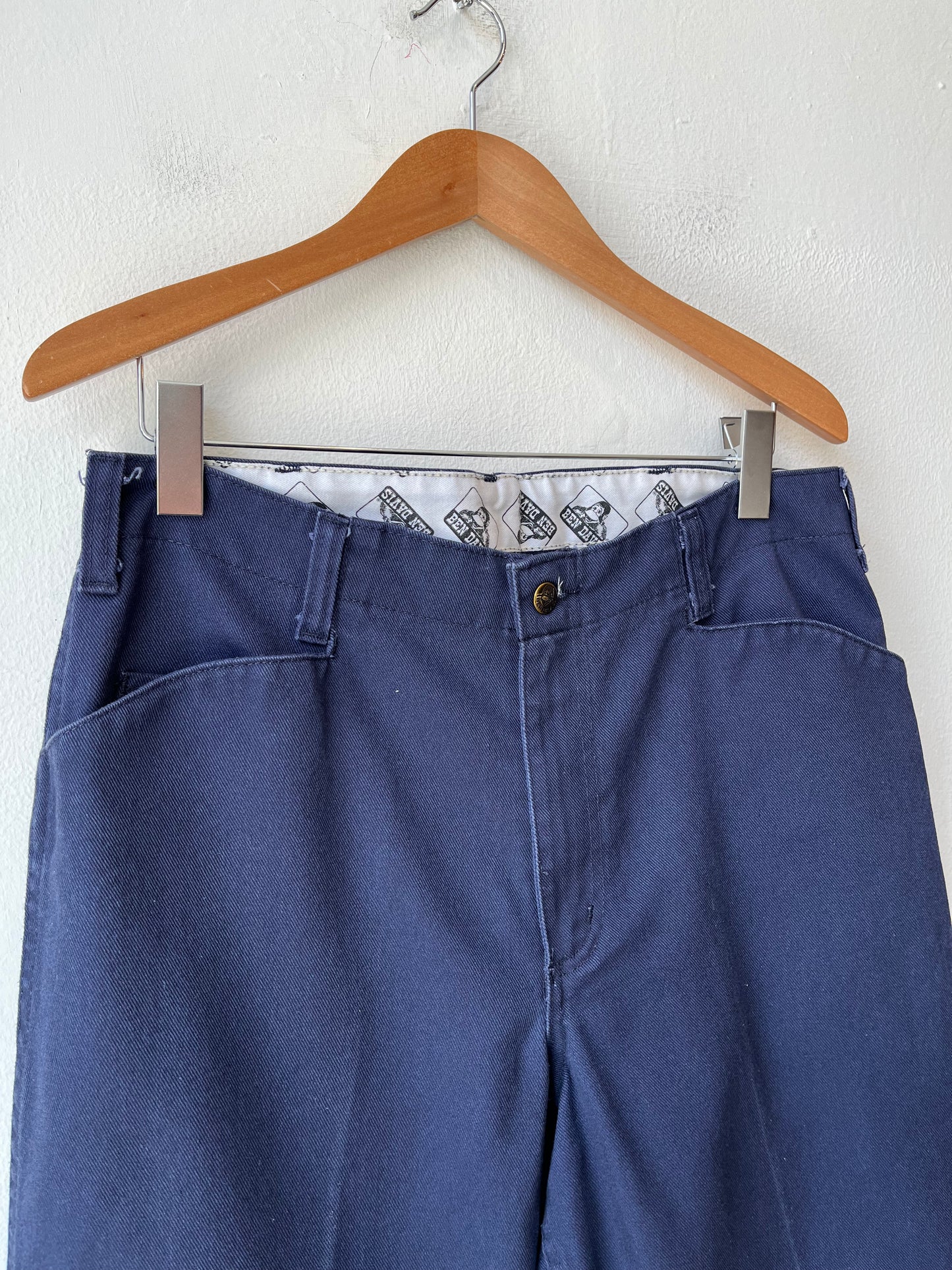 Y2K Ben Davis Navy Work Pants 33"