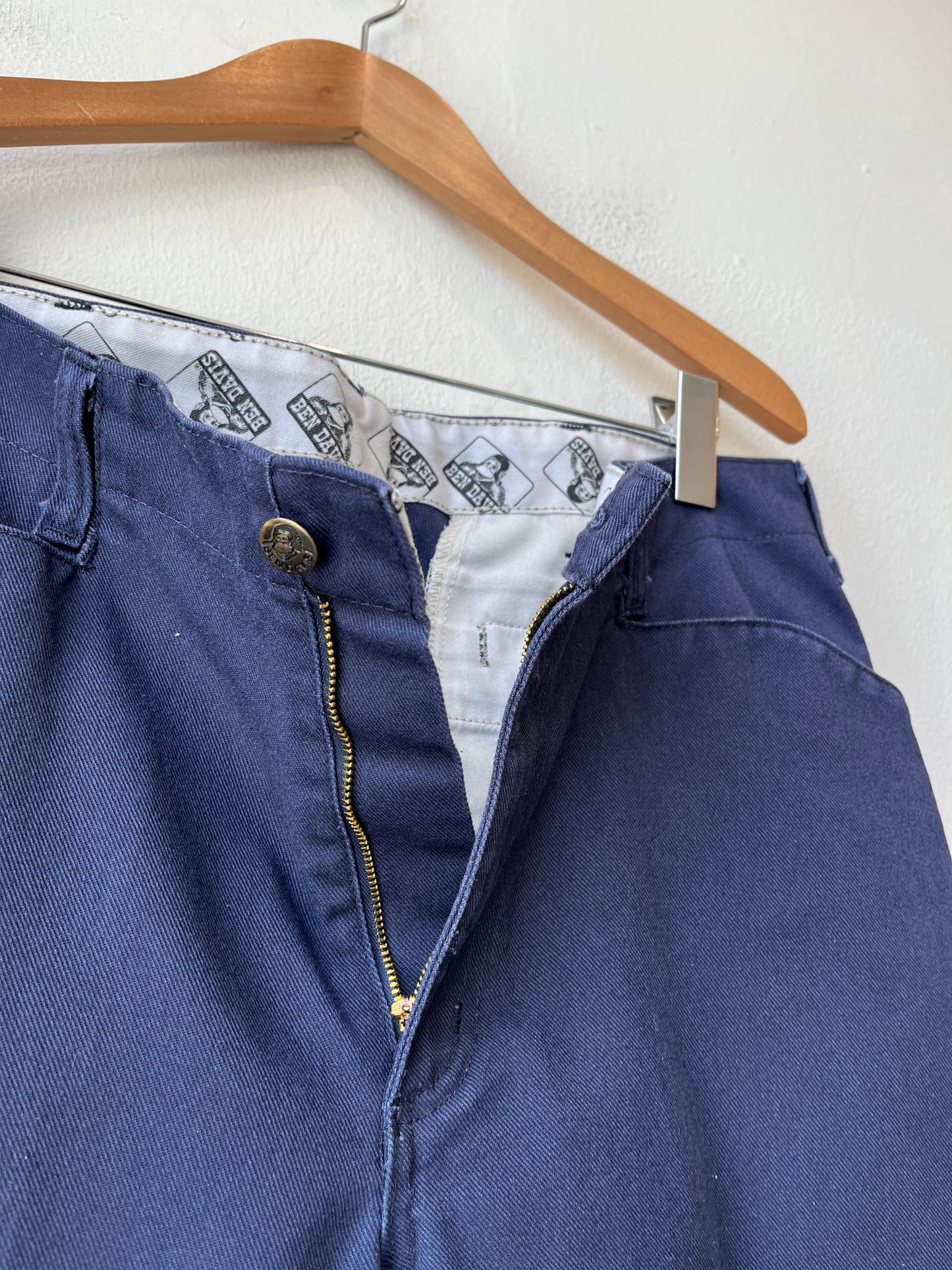 Y2K Ben Davis Navy Work Pants 33"