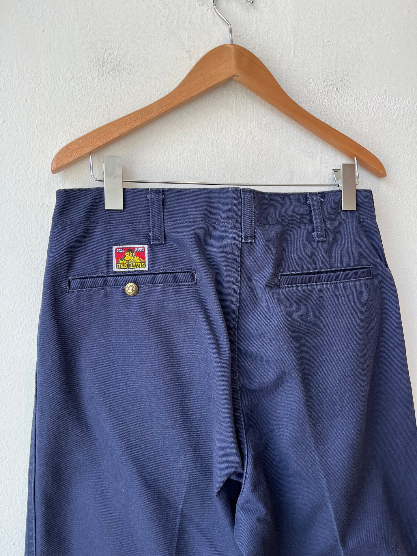 Y2K Ben Davis Navy Work Pants 33"