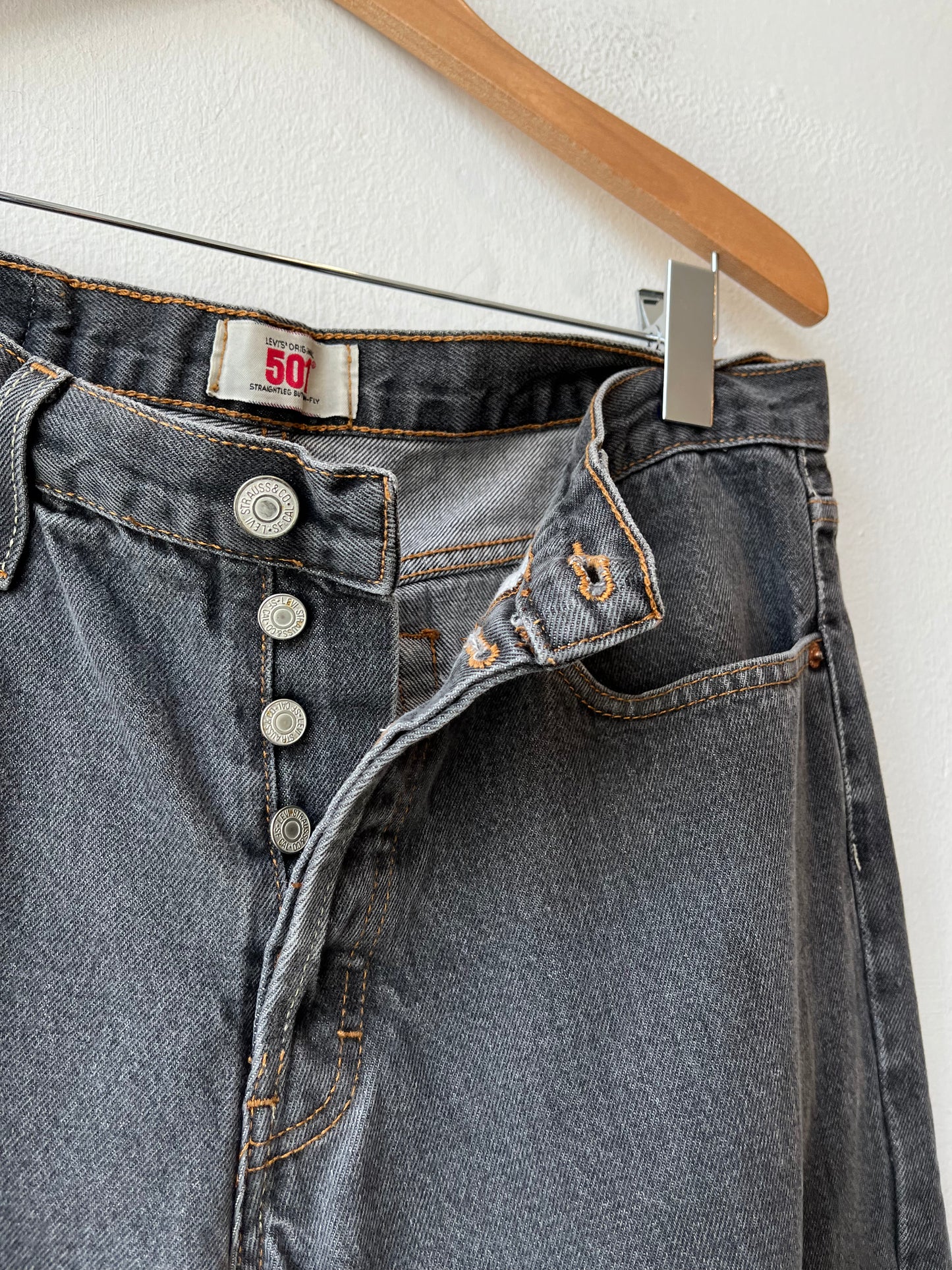 90's Levi's 501XX Gray Jeans 32"