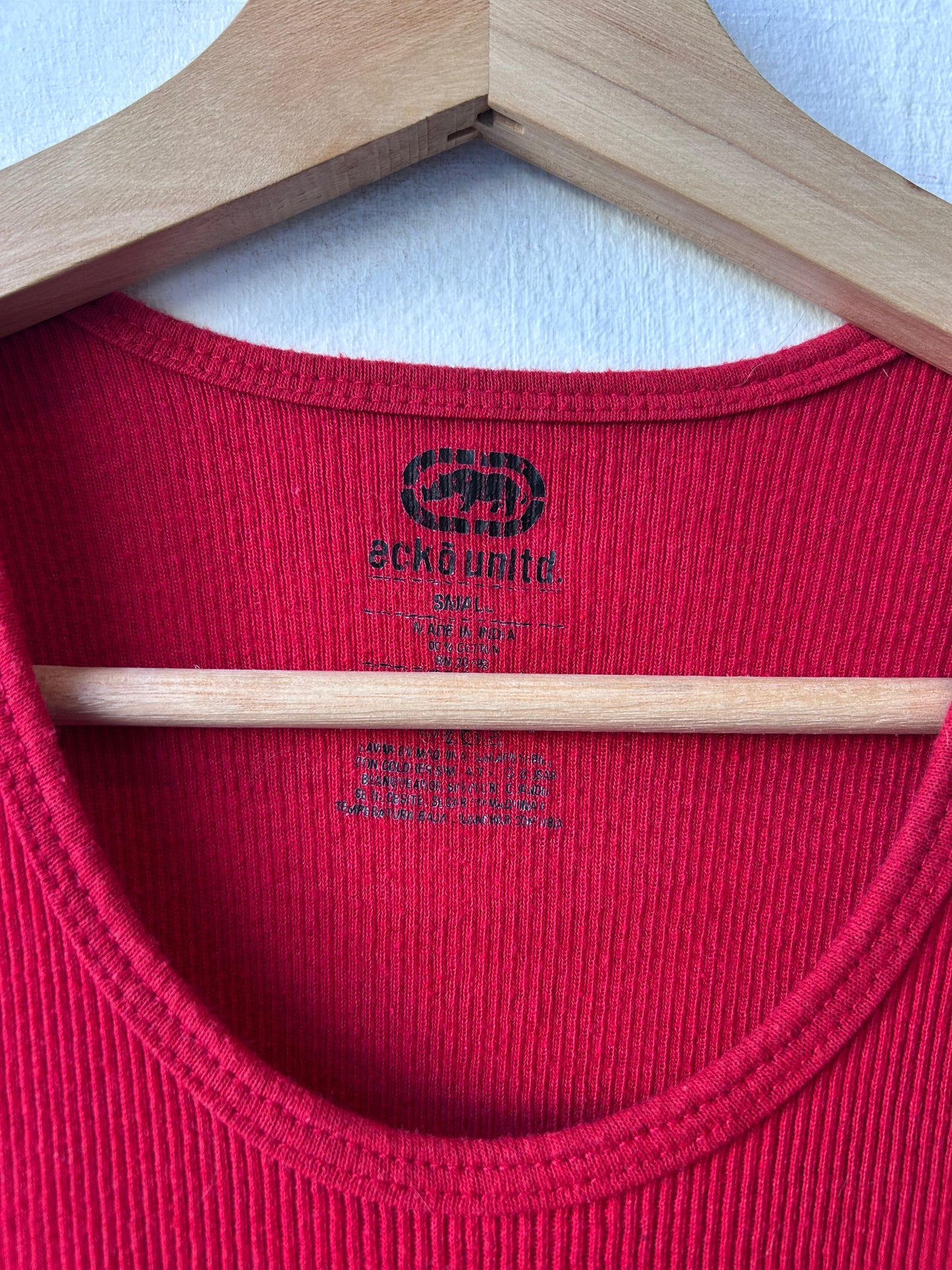 Y2K Red Ecko Tank Top
