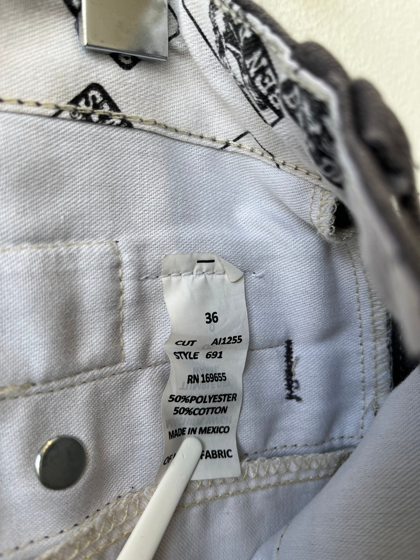 Y2K Ben Davis Gray Work Pants 34"
