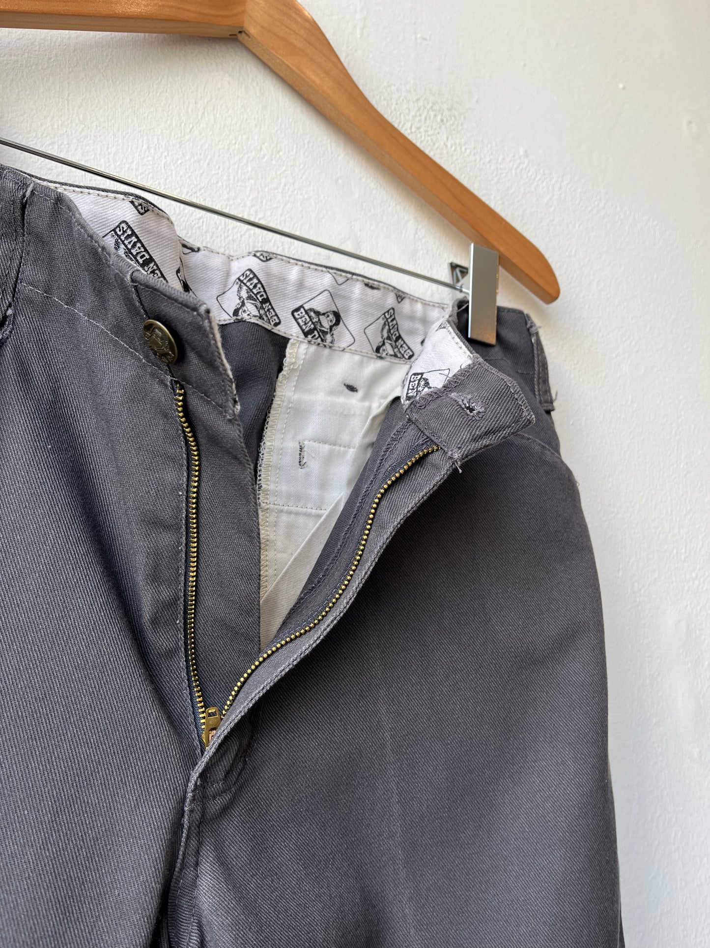 Y2K Gray Ben Davis Work Pants 34"