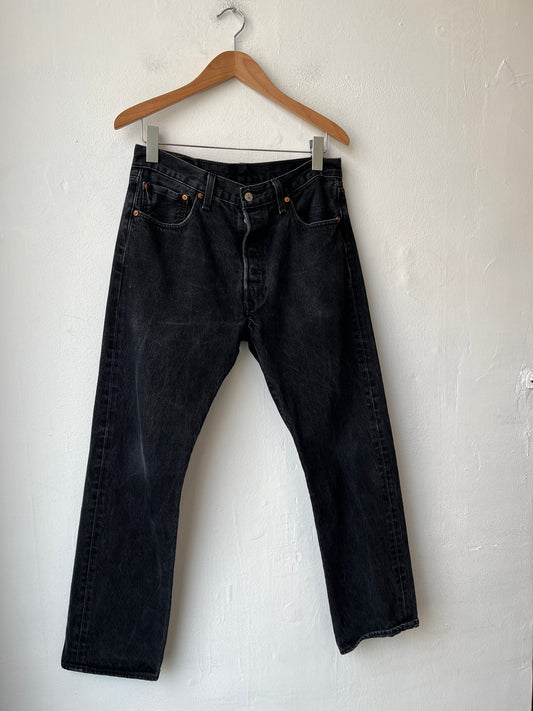 Y2K Levi's Black 501 30"