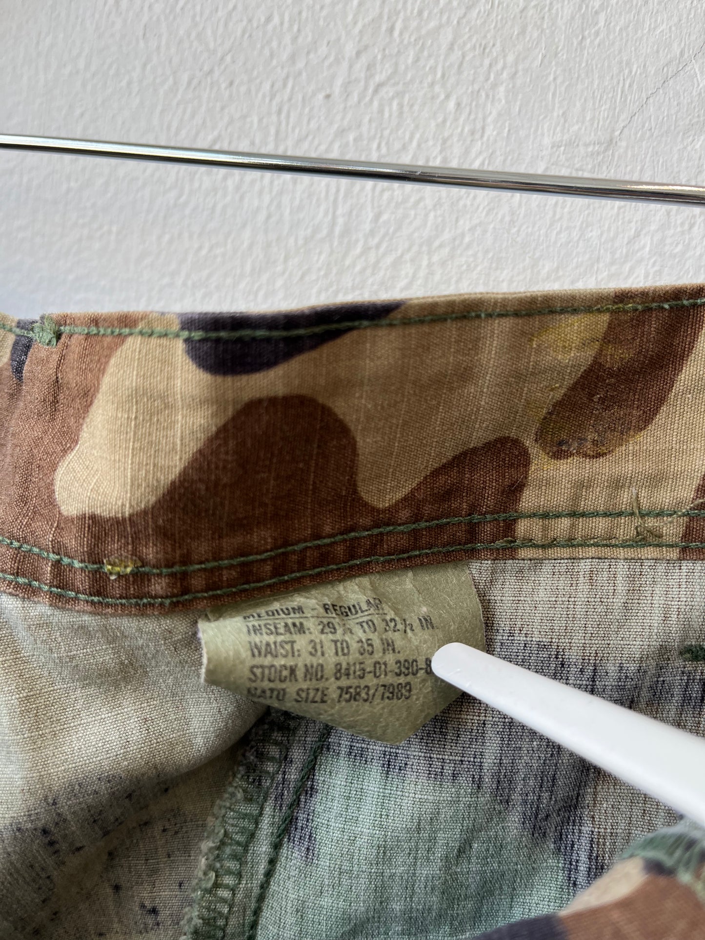 2001 Woodland Camo Pants 28-32"