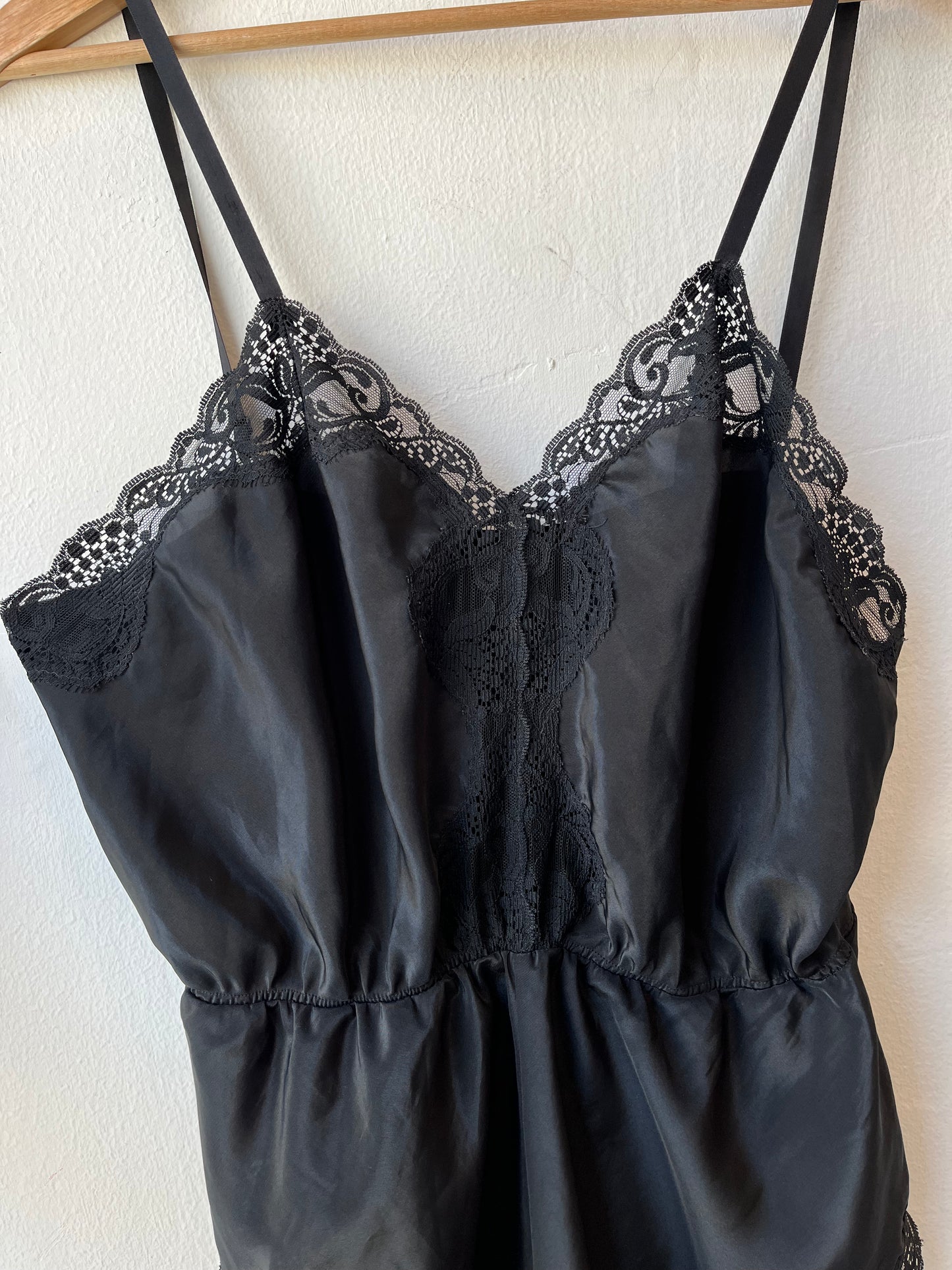 80's Black Lace Bodysuit