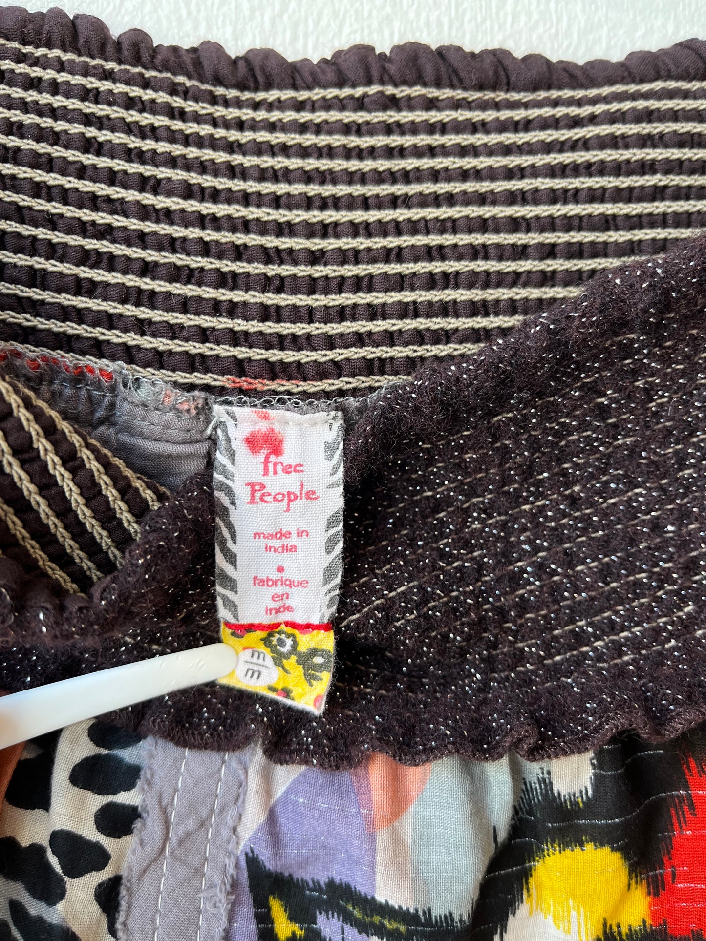 Y2K Textured Cotton Skirt 28-33"