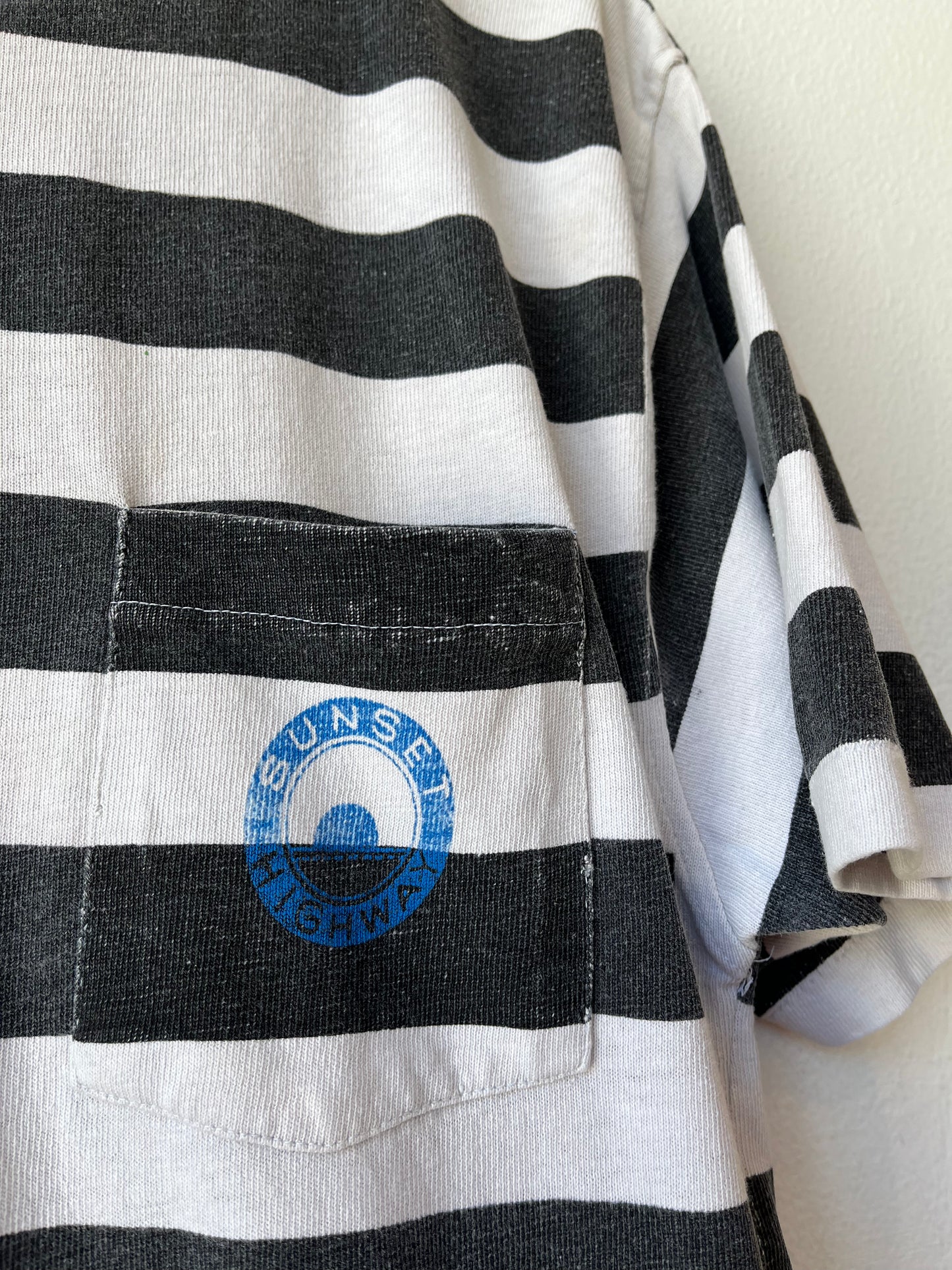 90's Sunset Highway Striped Shirt
