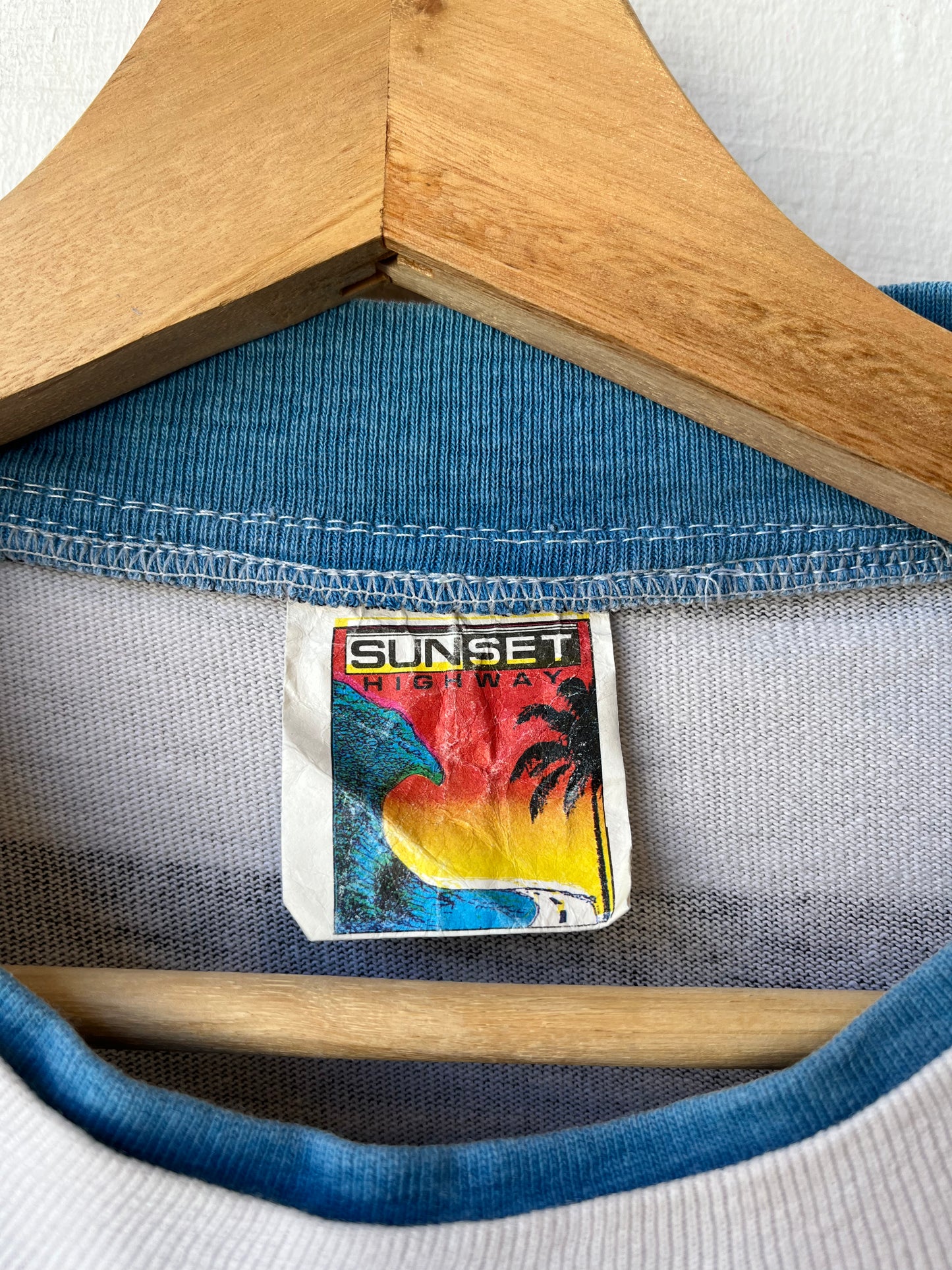 90's Sunset Highway Striped Shirt
