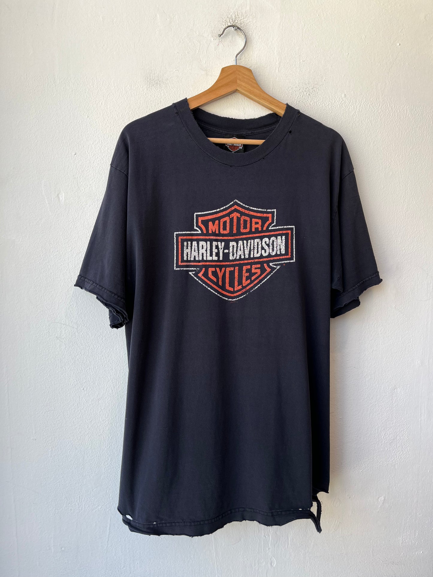 Y2K Harley New Mexico Distressed T-Shirt