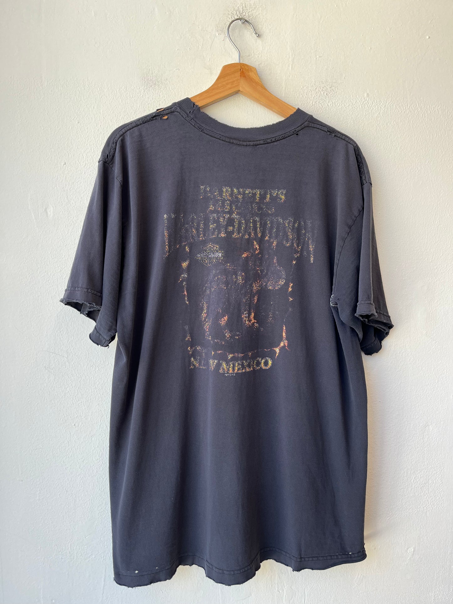 Y2K Harley New Mexico Distressed T-Shirt