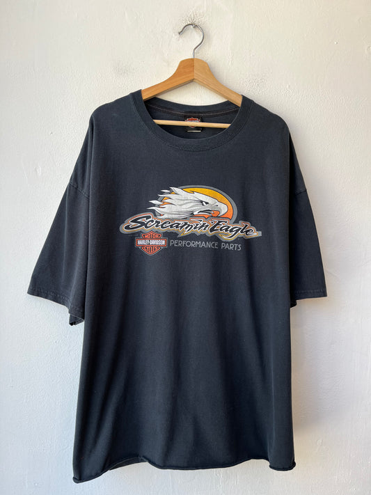 Y2K Screamin' Eagle Harley T-Shirt