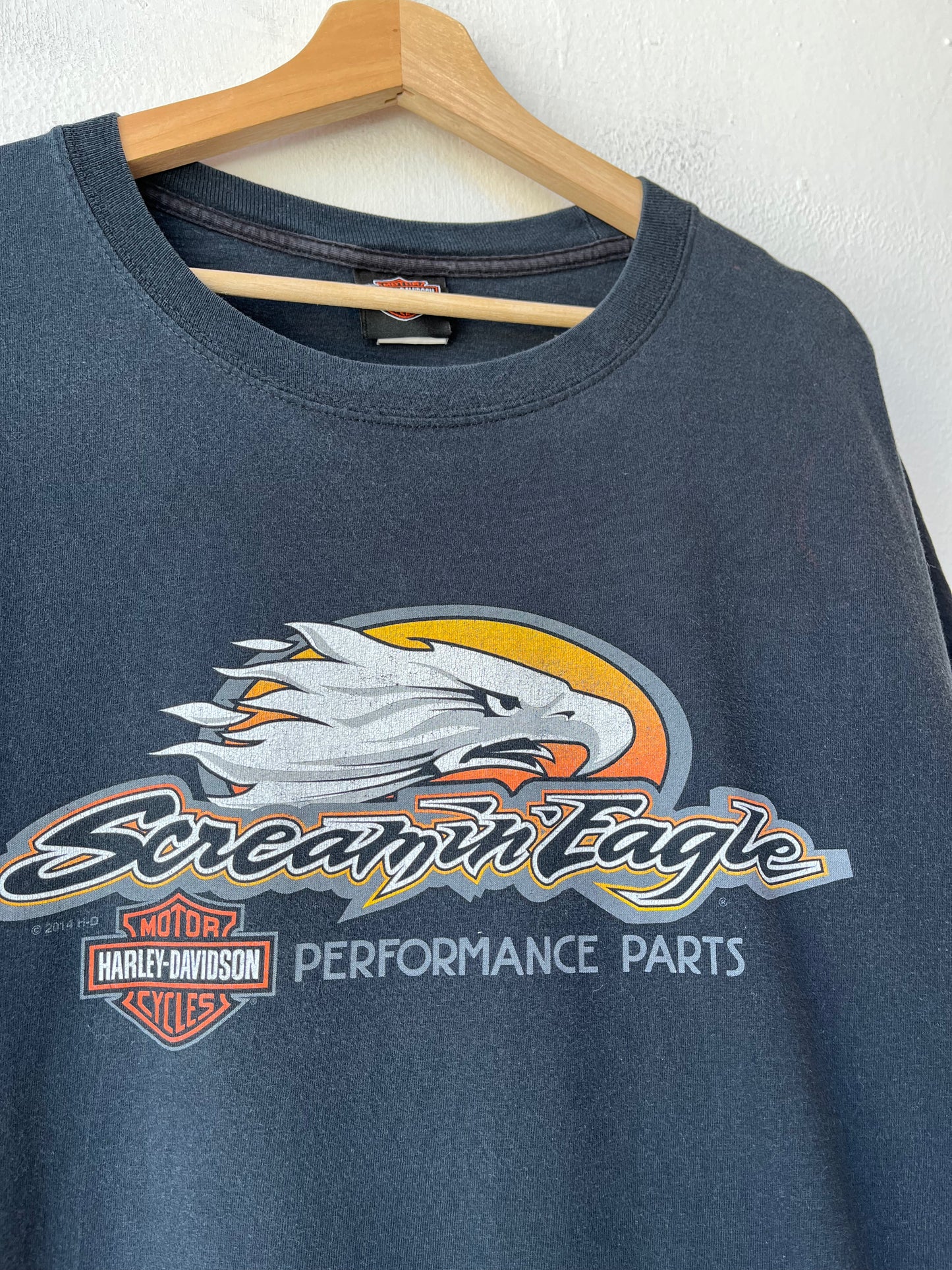 Y2K Screamin' Eagle Harley T-Shirt