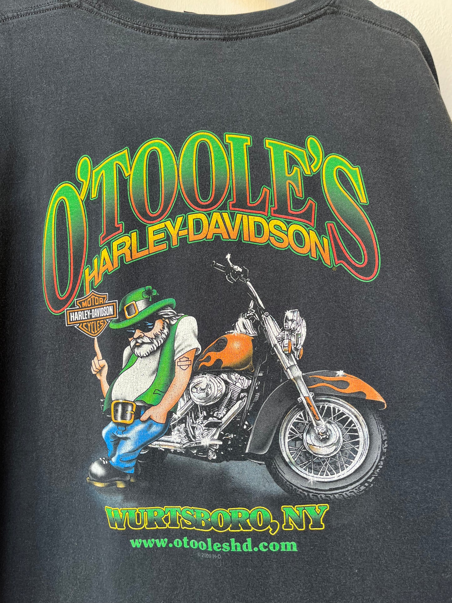 Y2K Screamin' Eagle Harley T-Shirt