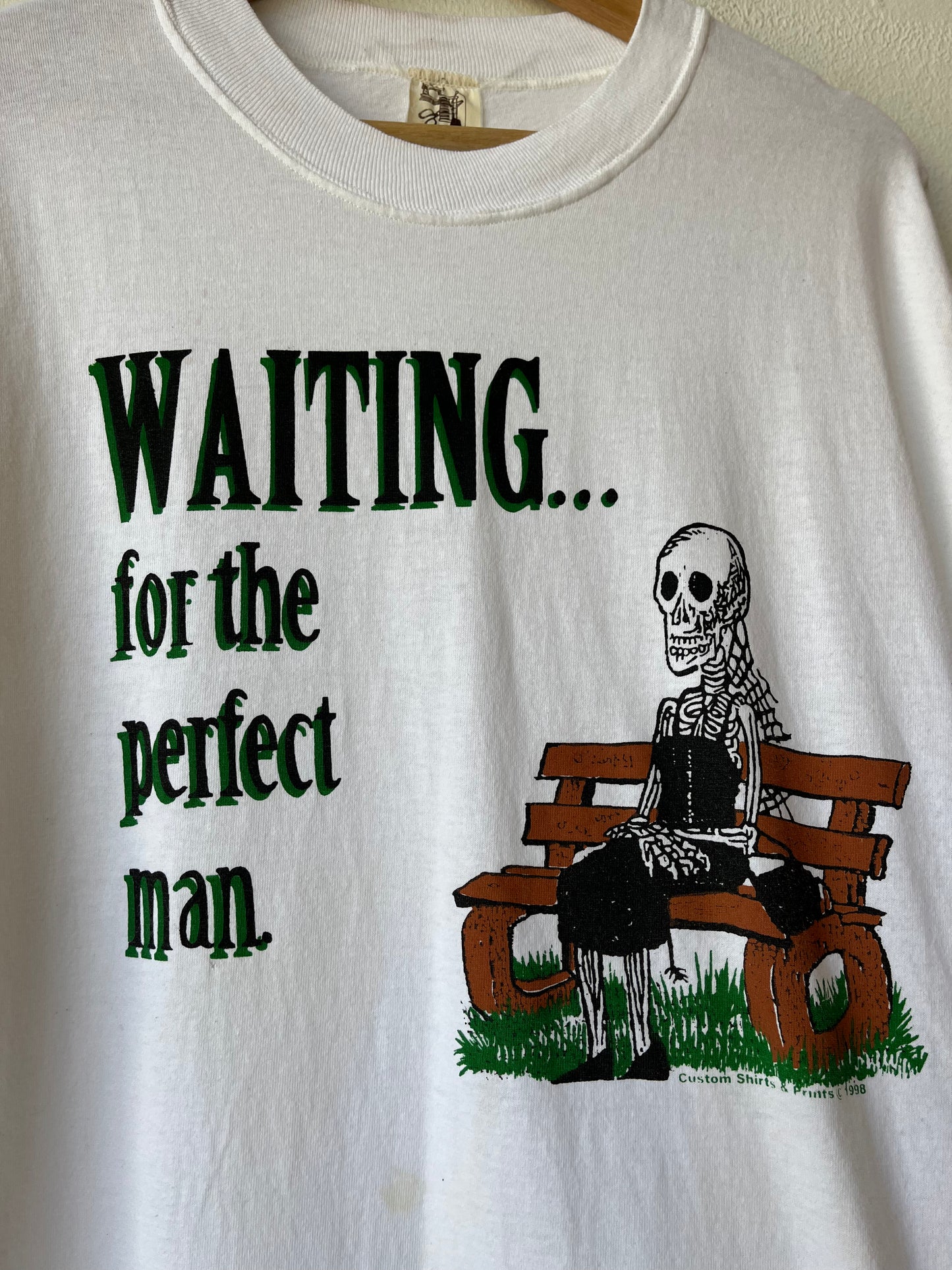 1998 Waiting For The Perfect Man T-Shirt