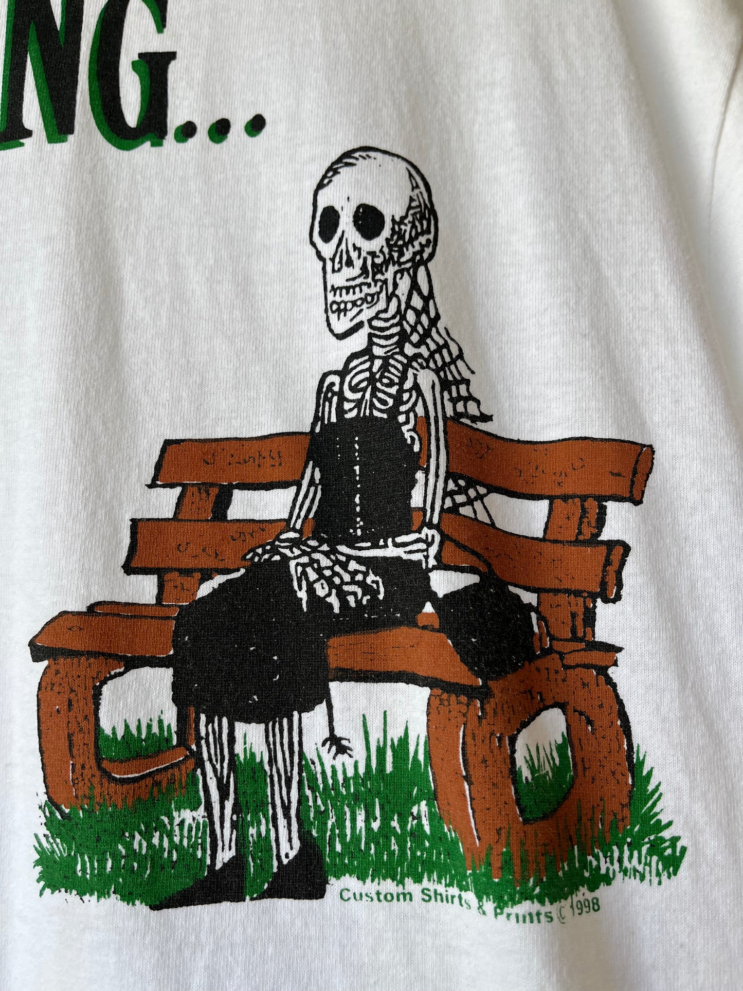 1998 Waiting For The Perfect Man T-Shirt