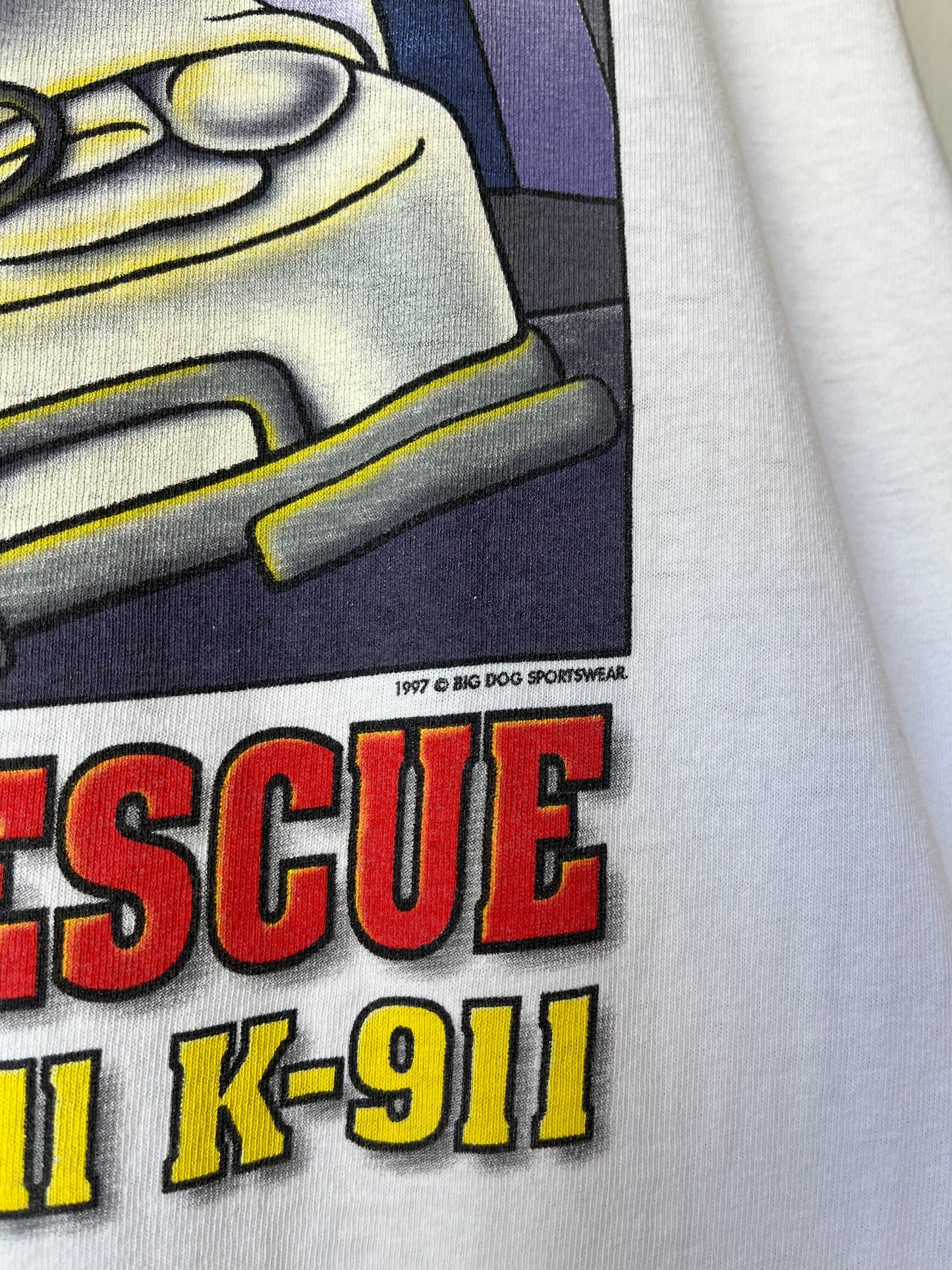 1997 Big Dogs Paramedics T-Shirt