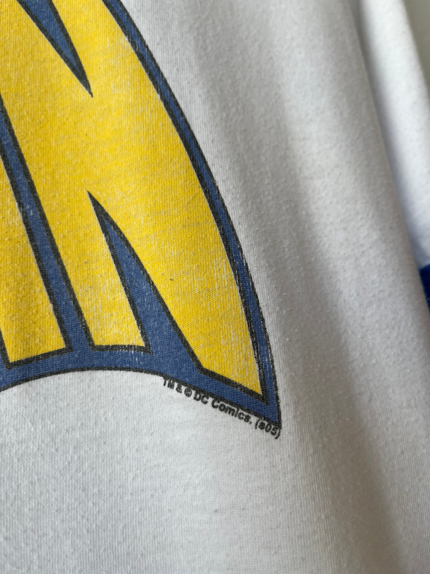2005 Batman Ringer Tee