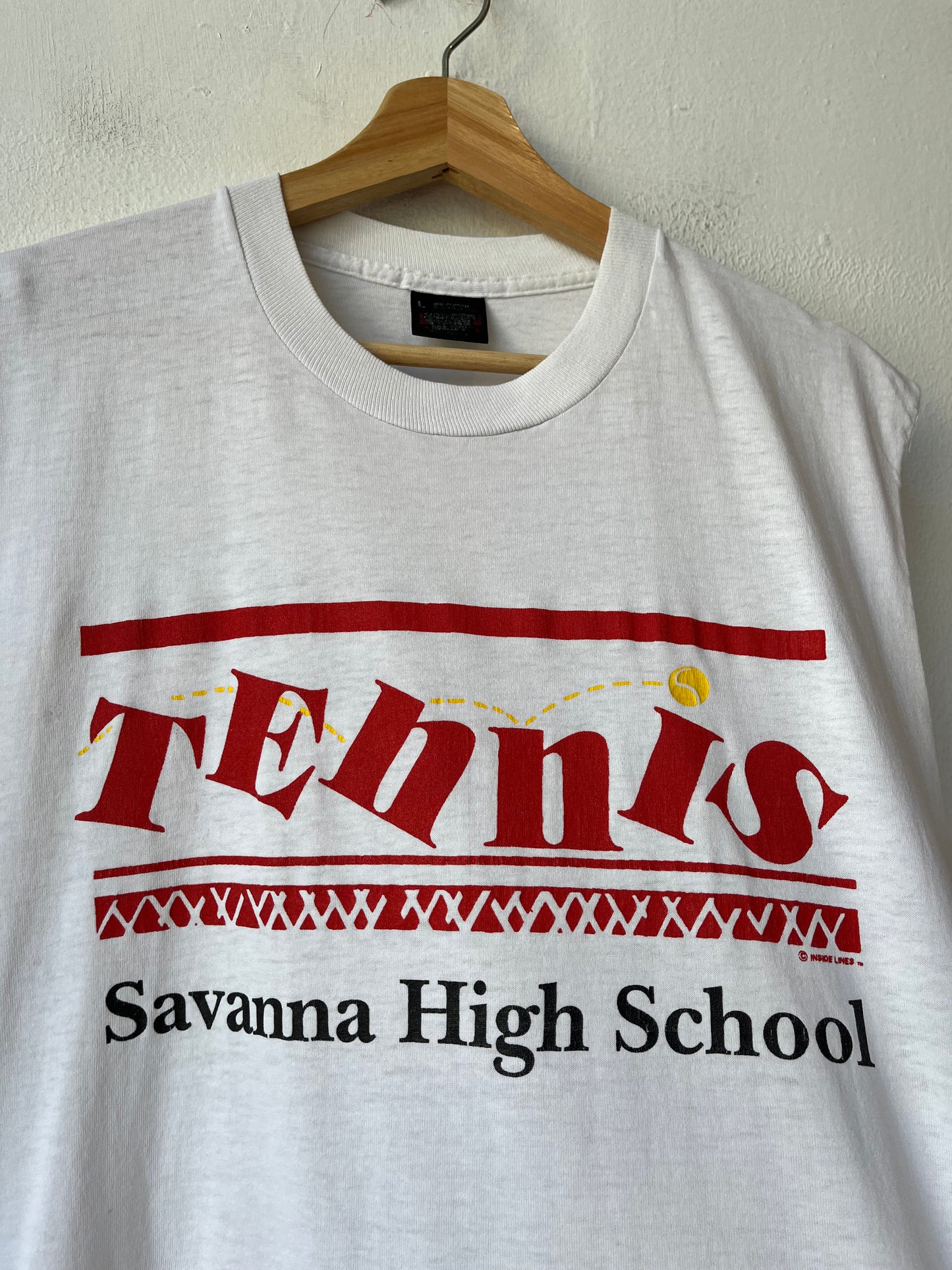 90's Tennis Cutoff Shirt