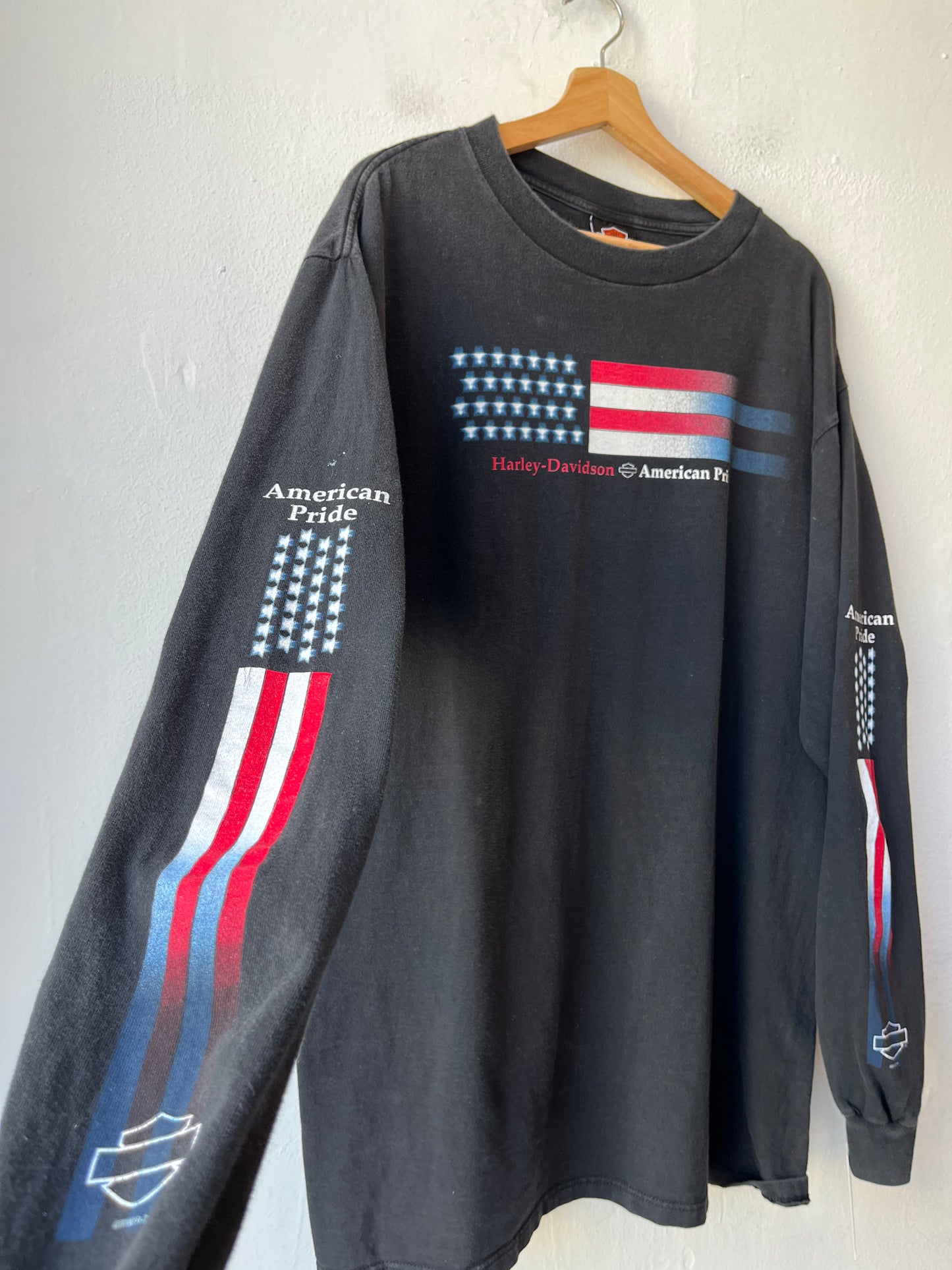 Y2K Harley Davidson American Pride Shirt
