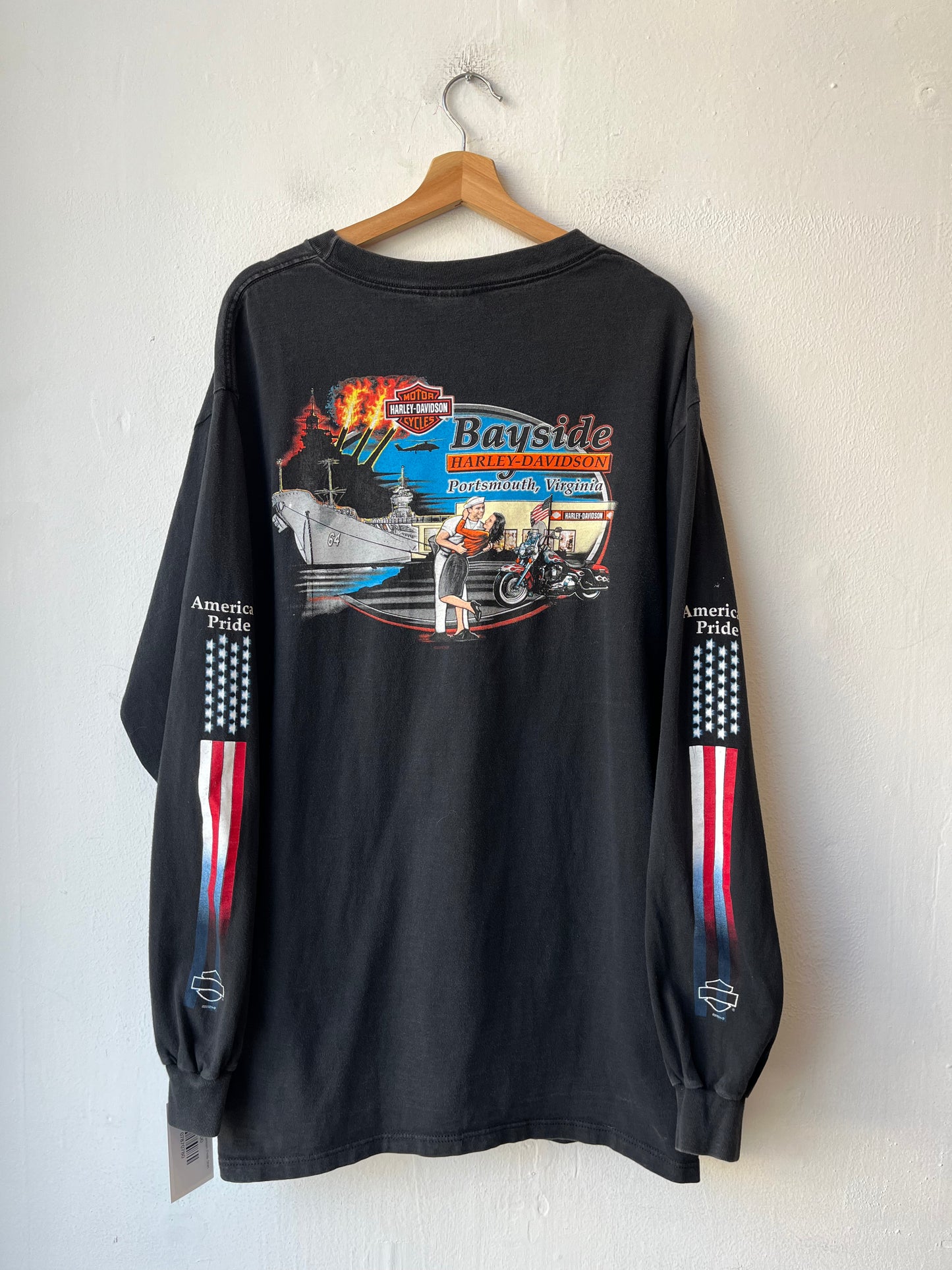 Y2K Harley Davidson American Pride Shirt