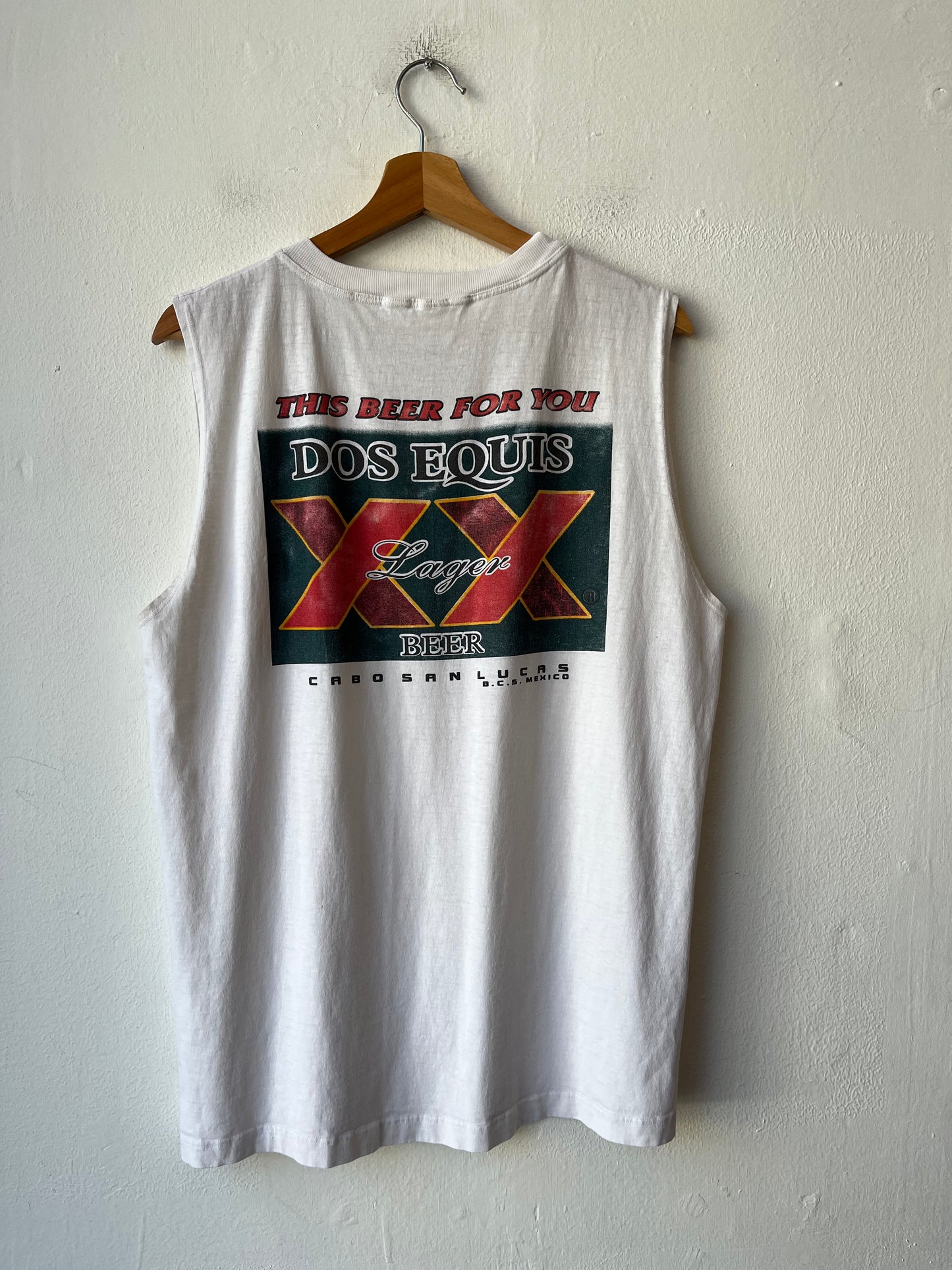 90's Dos Equis Beer Tank Top
