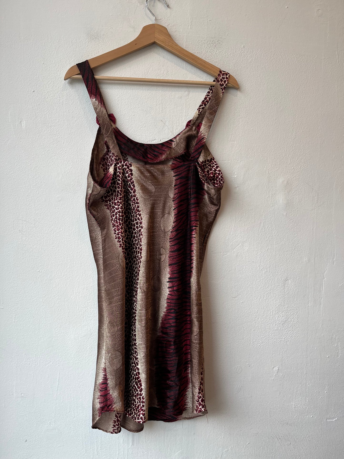 Y2K Animal Print Dress