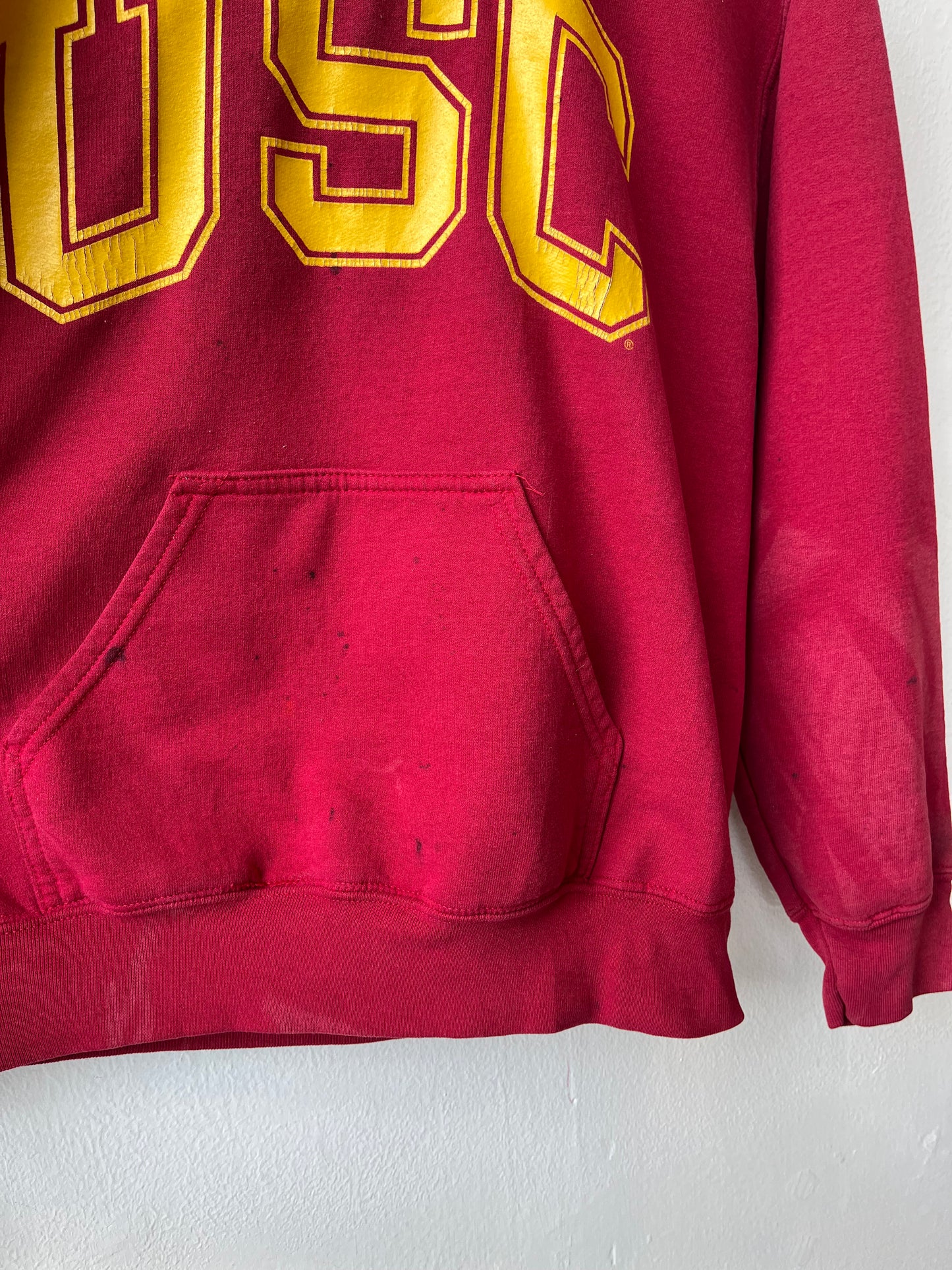 Y2K Distressed USC Hoodie