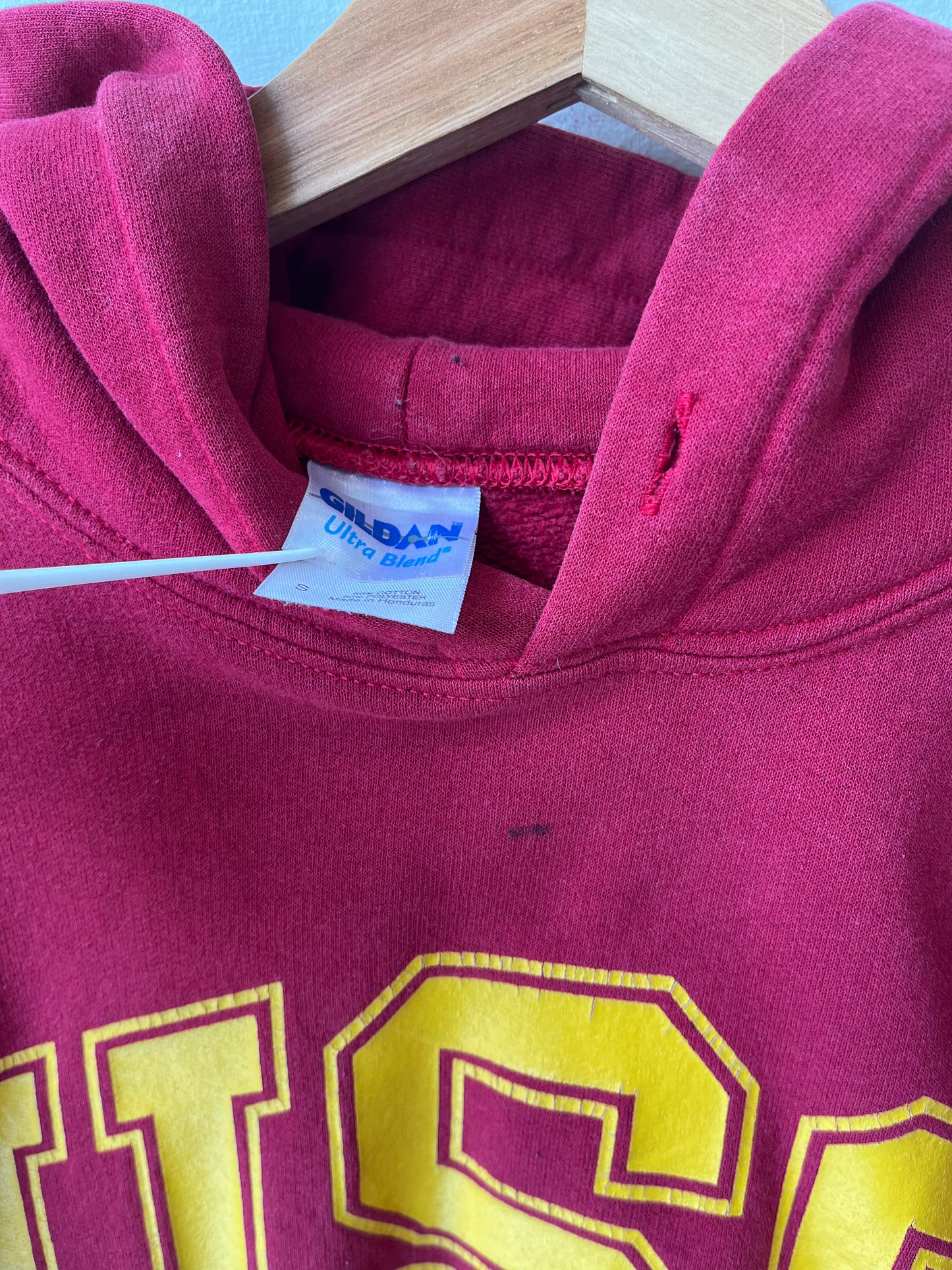 Y2K Distressed USC Hoodie
