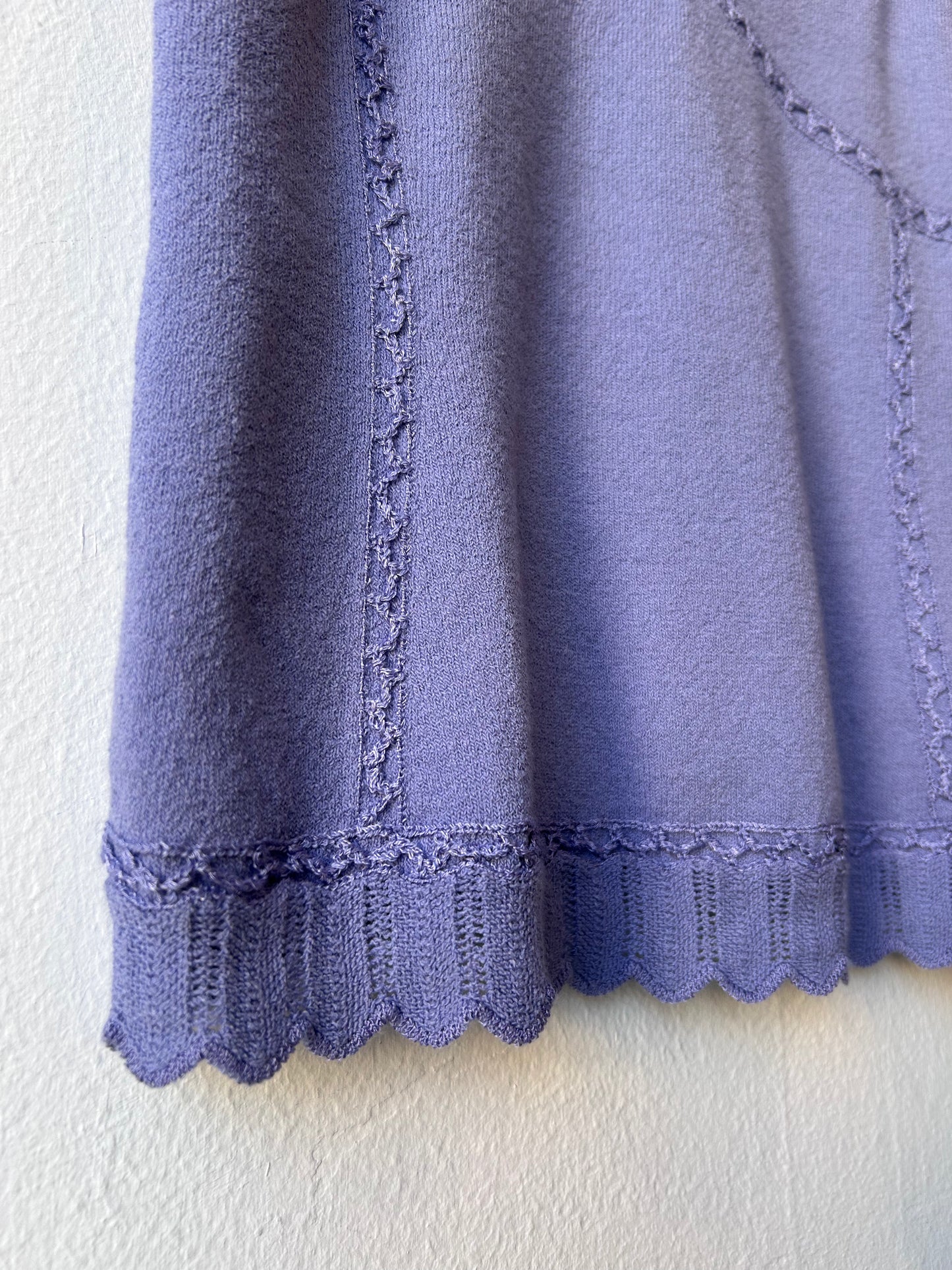 Y2K Lilac Rayon Tank Top