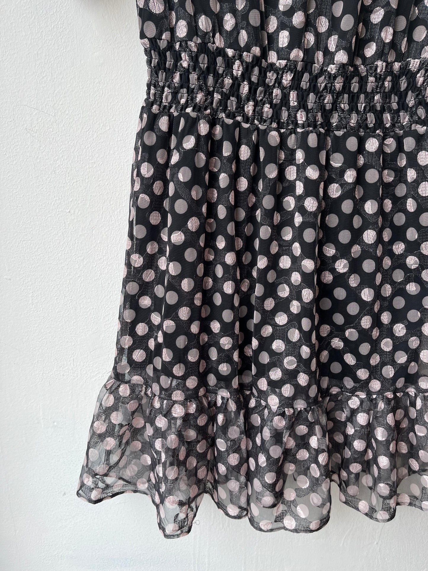 Y2K Betsey Johnson Polka Dot Dress