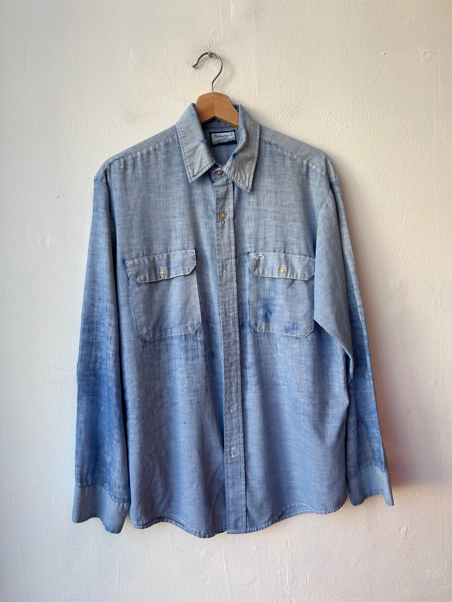 80's Fieldmaster Distressed Button Down Shirt