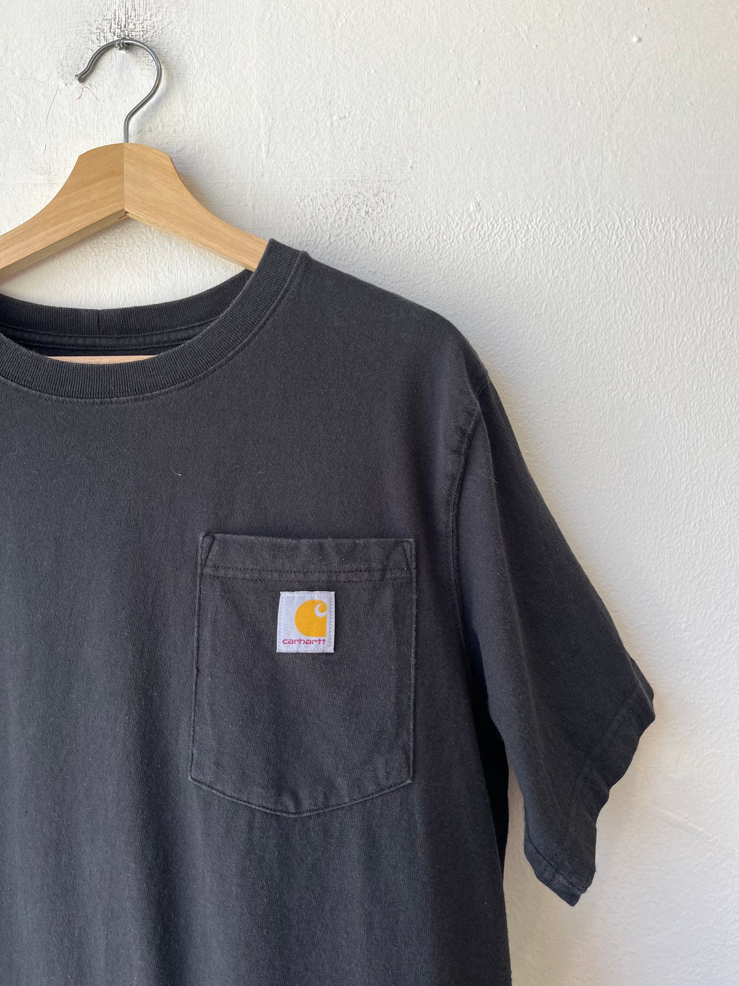 Y2K Carhartt Black Pocket Tee