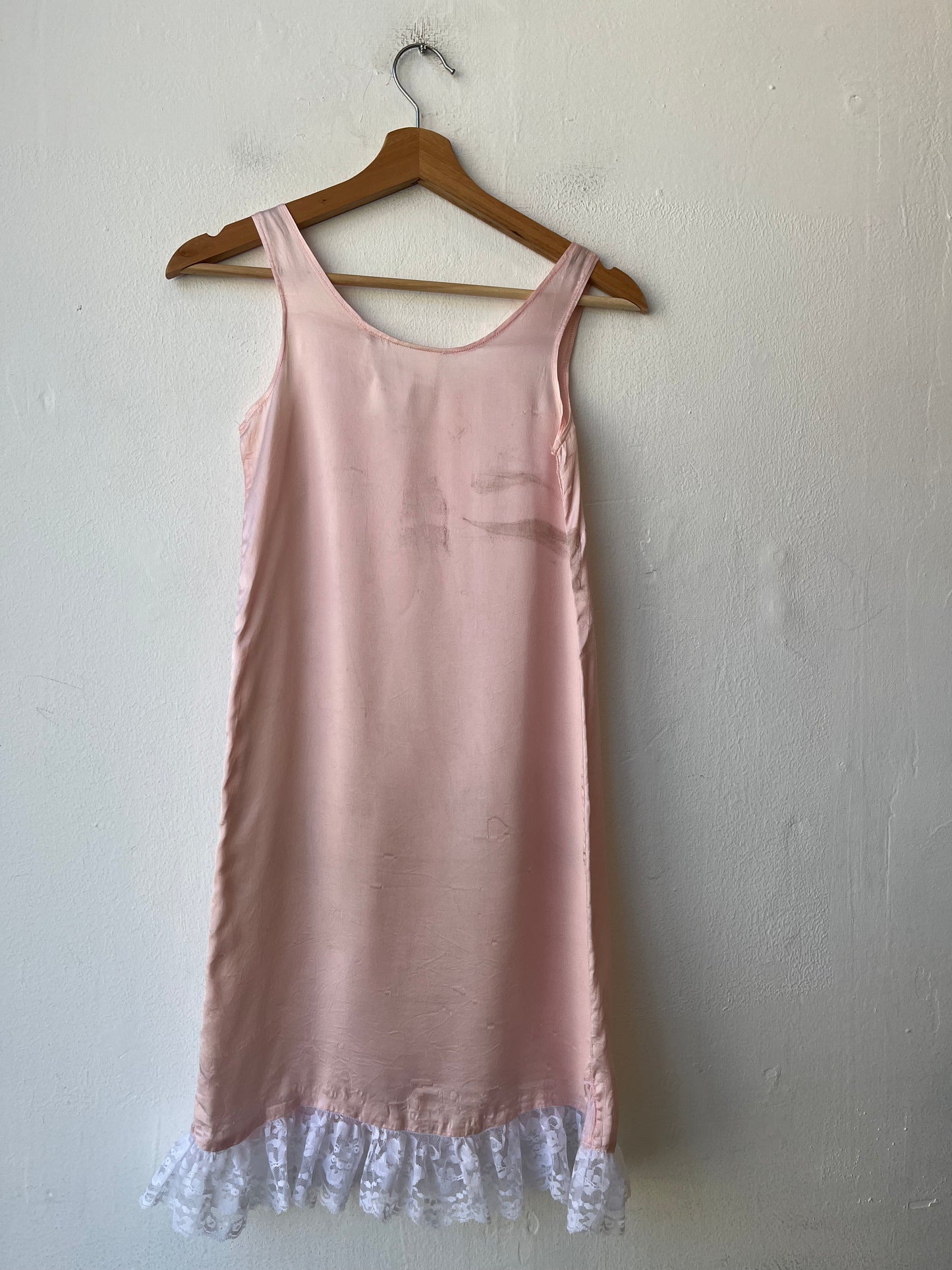 80's Gunne Sax Pink Slip Dress